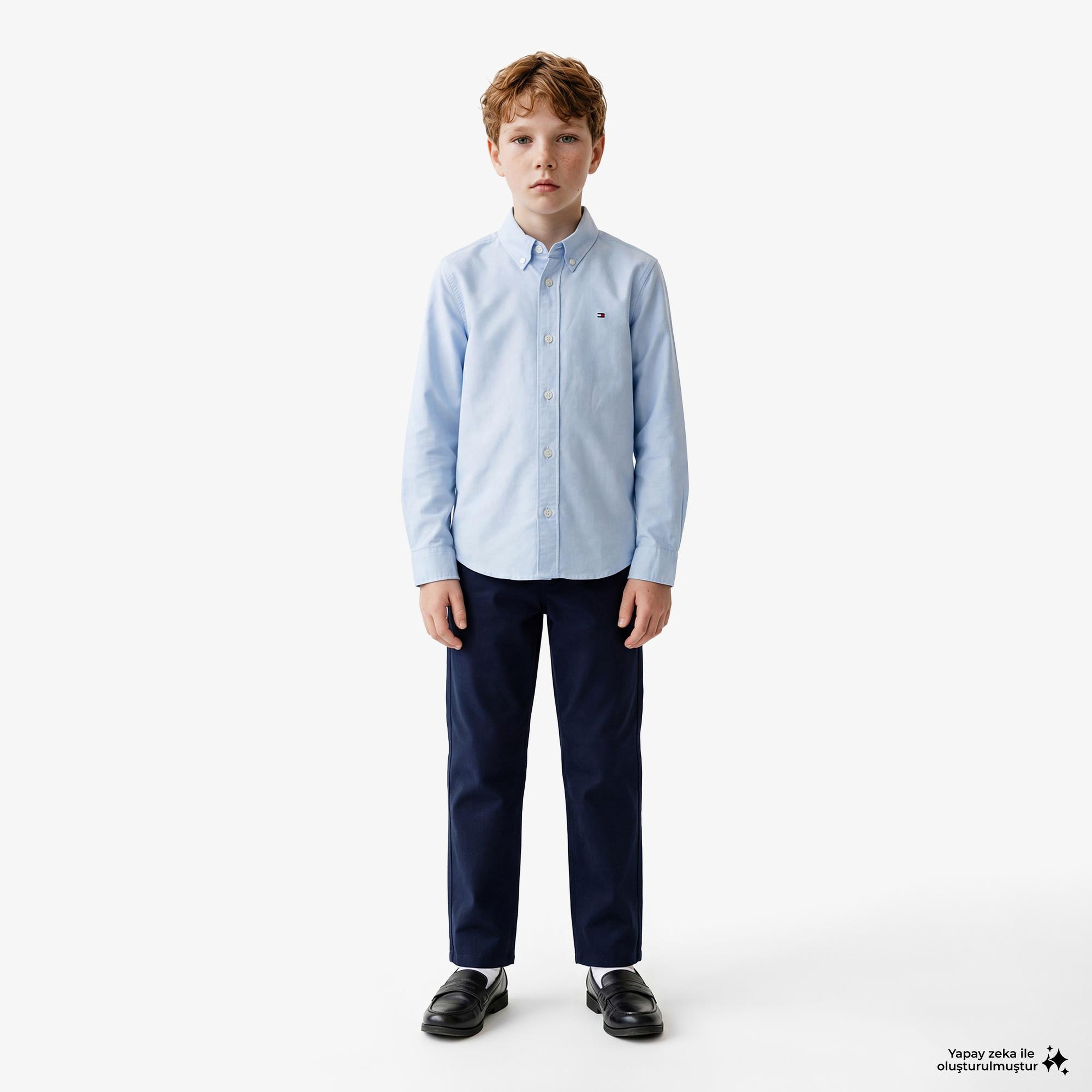Tommy Hilfiger Essentials Çocuk Lacivert Pantolon