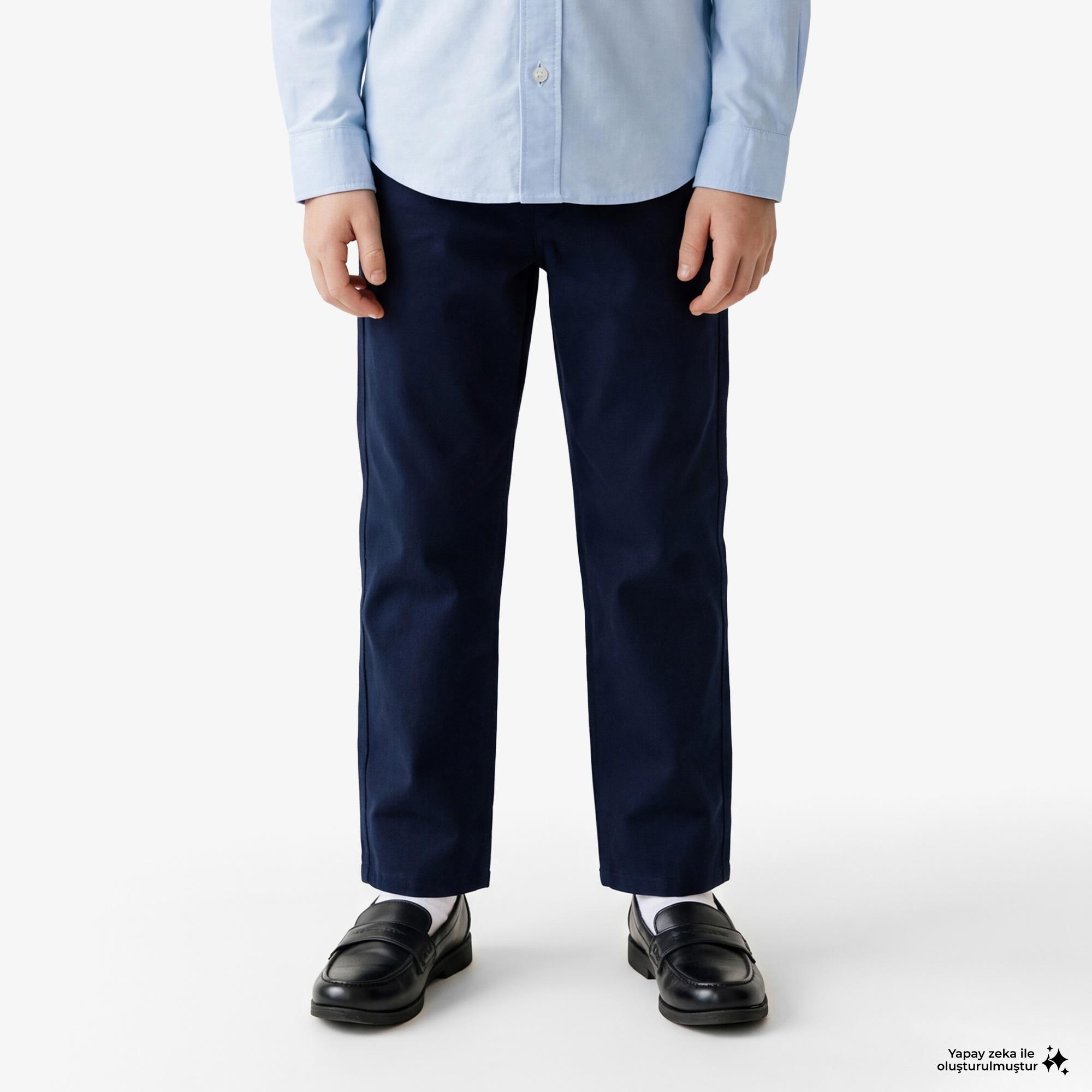 Tommy Hilfiger Essentials Çocuk Lacivert Pantolon