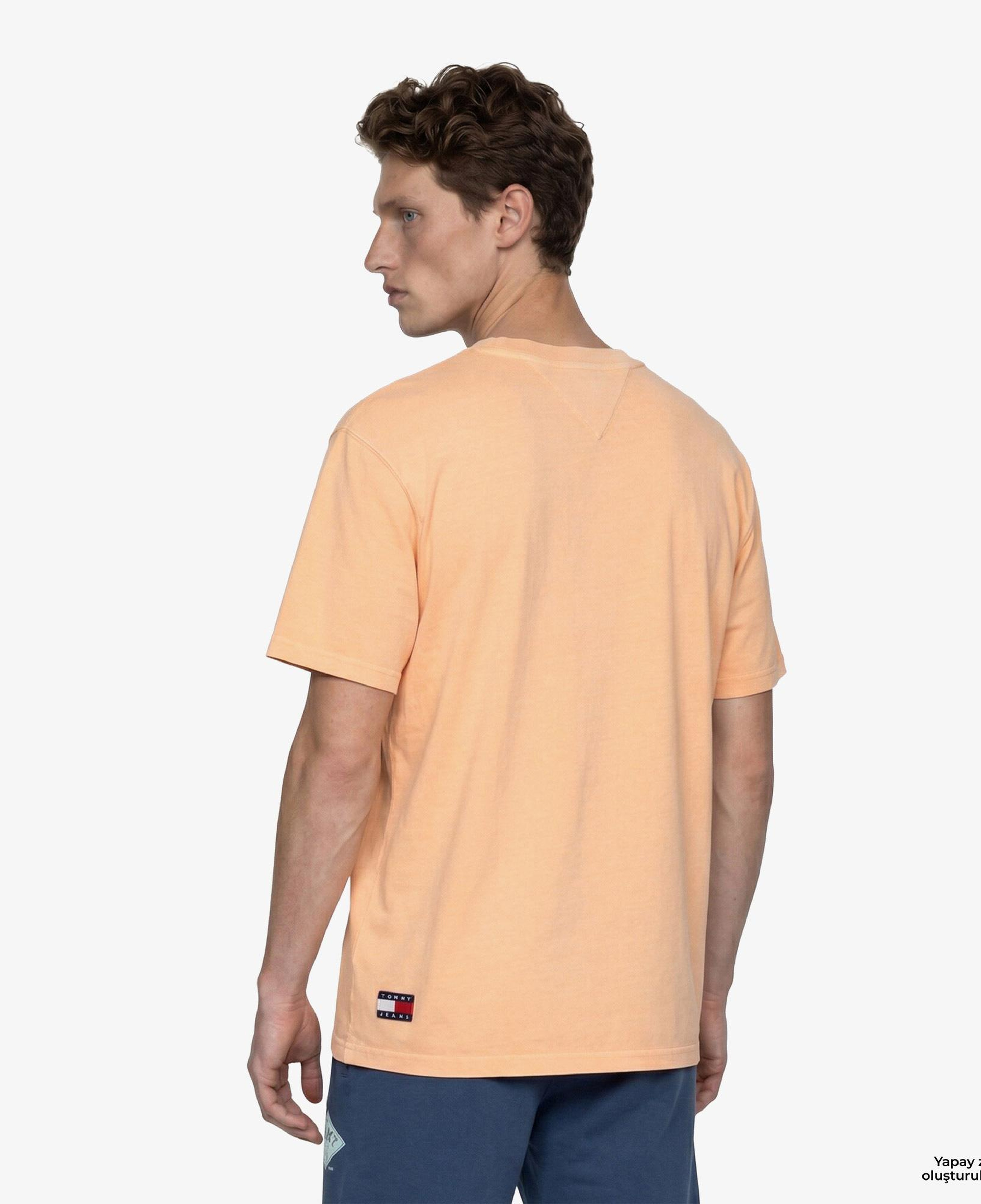 Tommy Hilfiger New Classics Erkek Turuncu T-Shirt