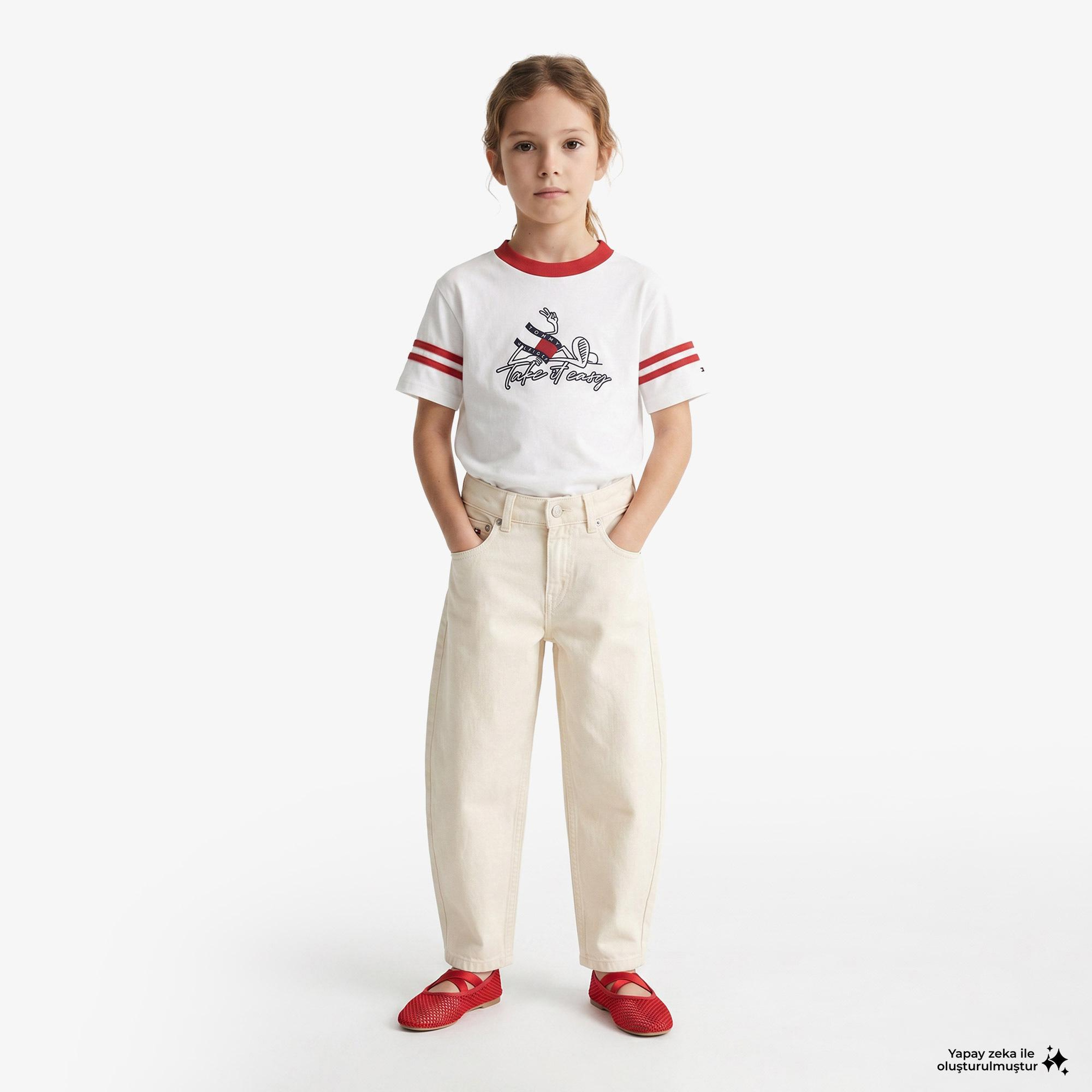 Tommy Hilfiger Denim Çocuk Mavi Jean