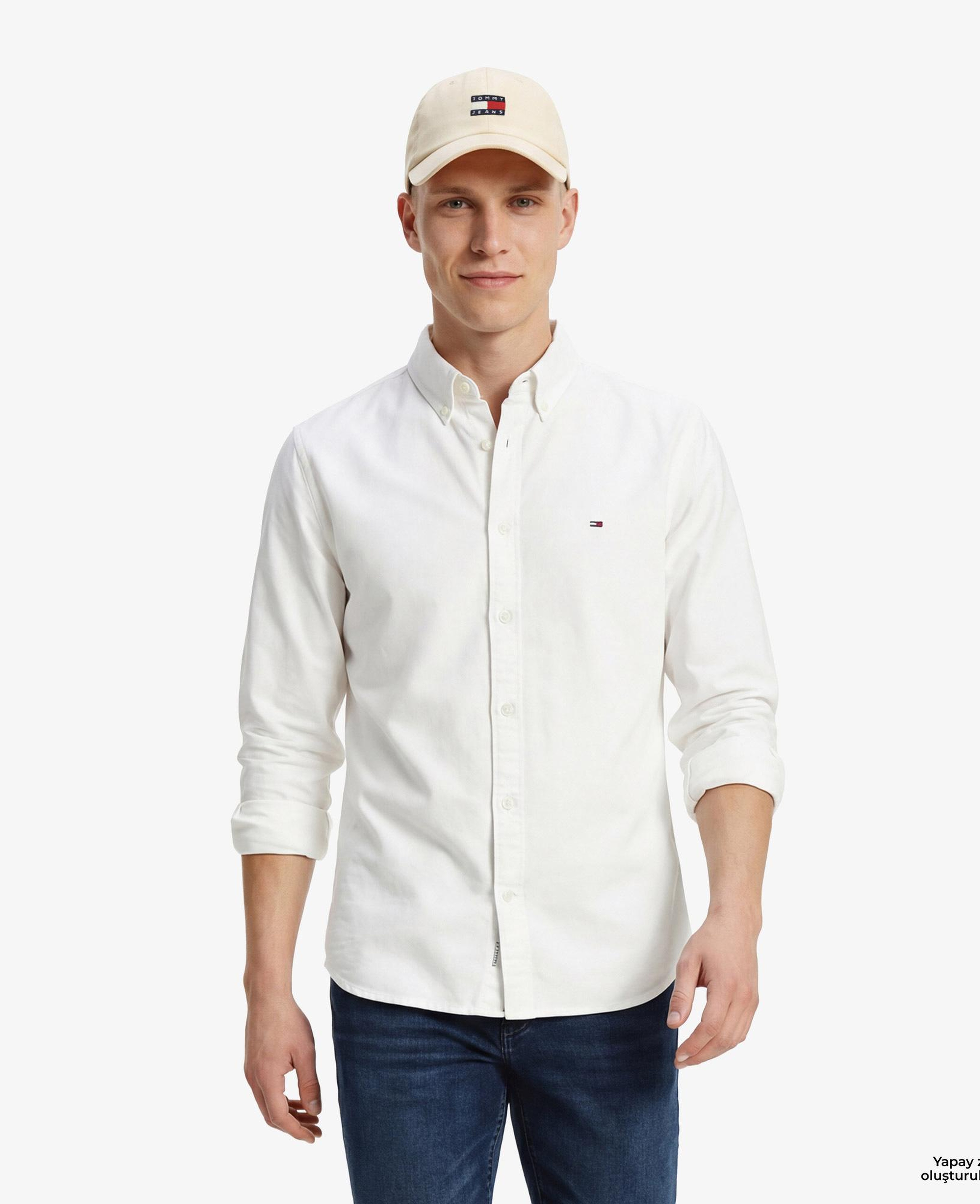 Tommy Hilfiger Visual Wash Erkek Lacivert Jean