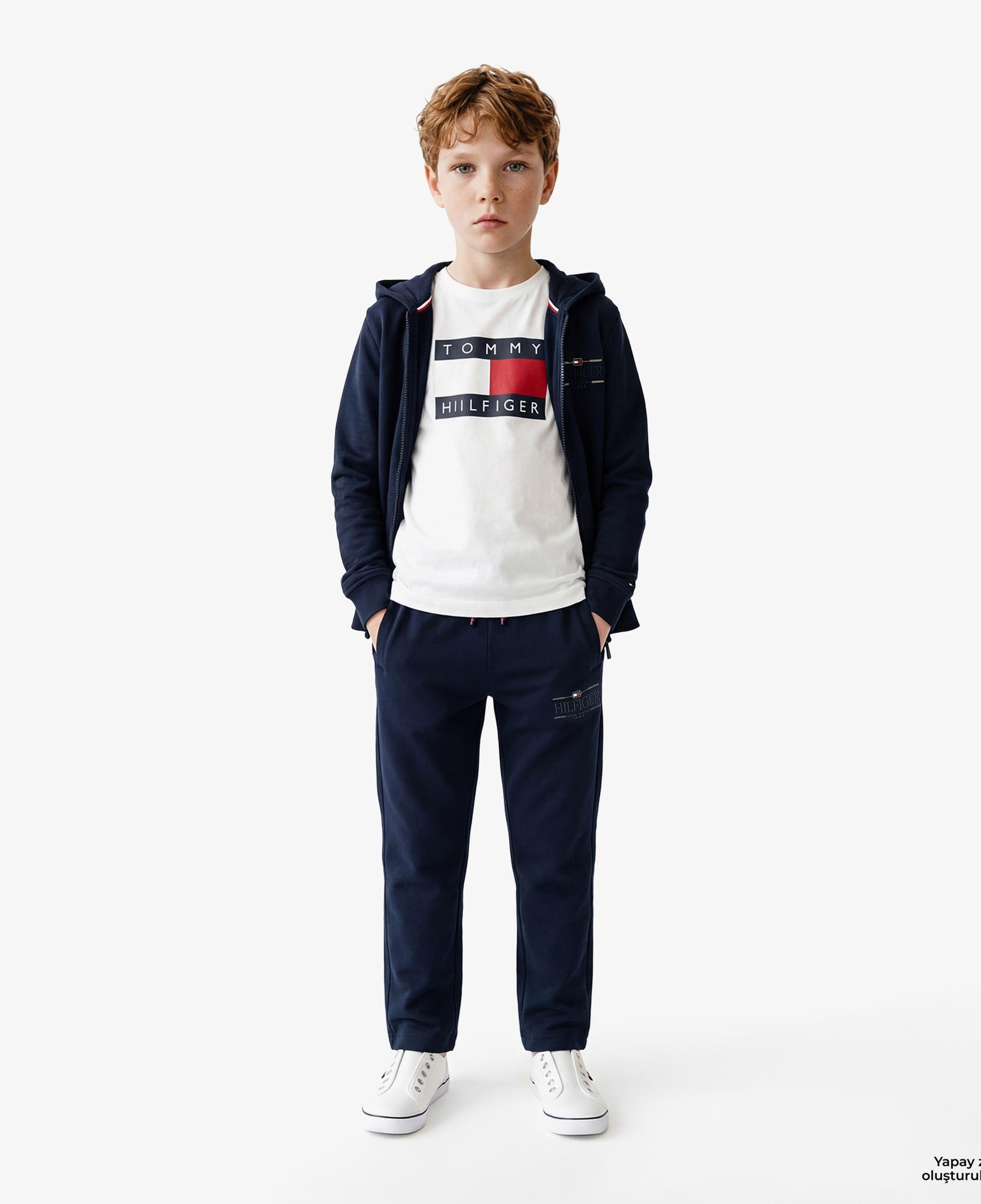 Tommy Hilfiger Icons Çocuk Lacivert Eşofman Altı
