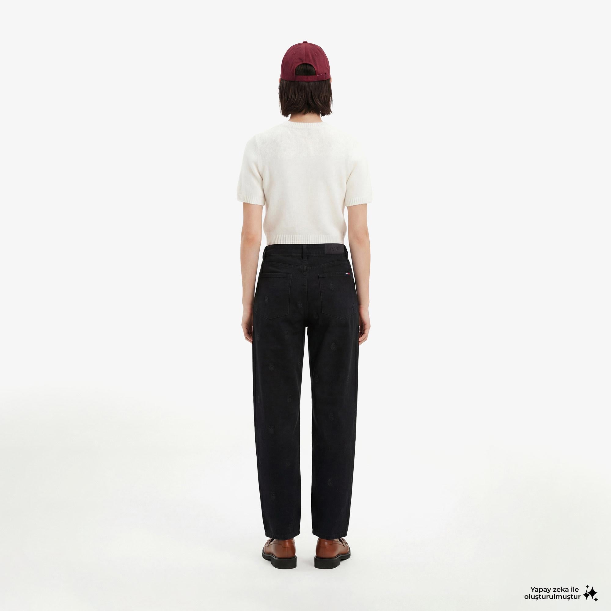 Tommy Hilfiger Essentials Black Kadın Siyah Jean