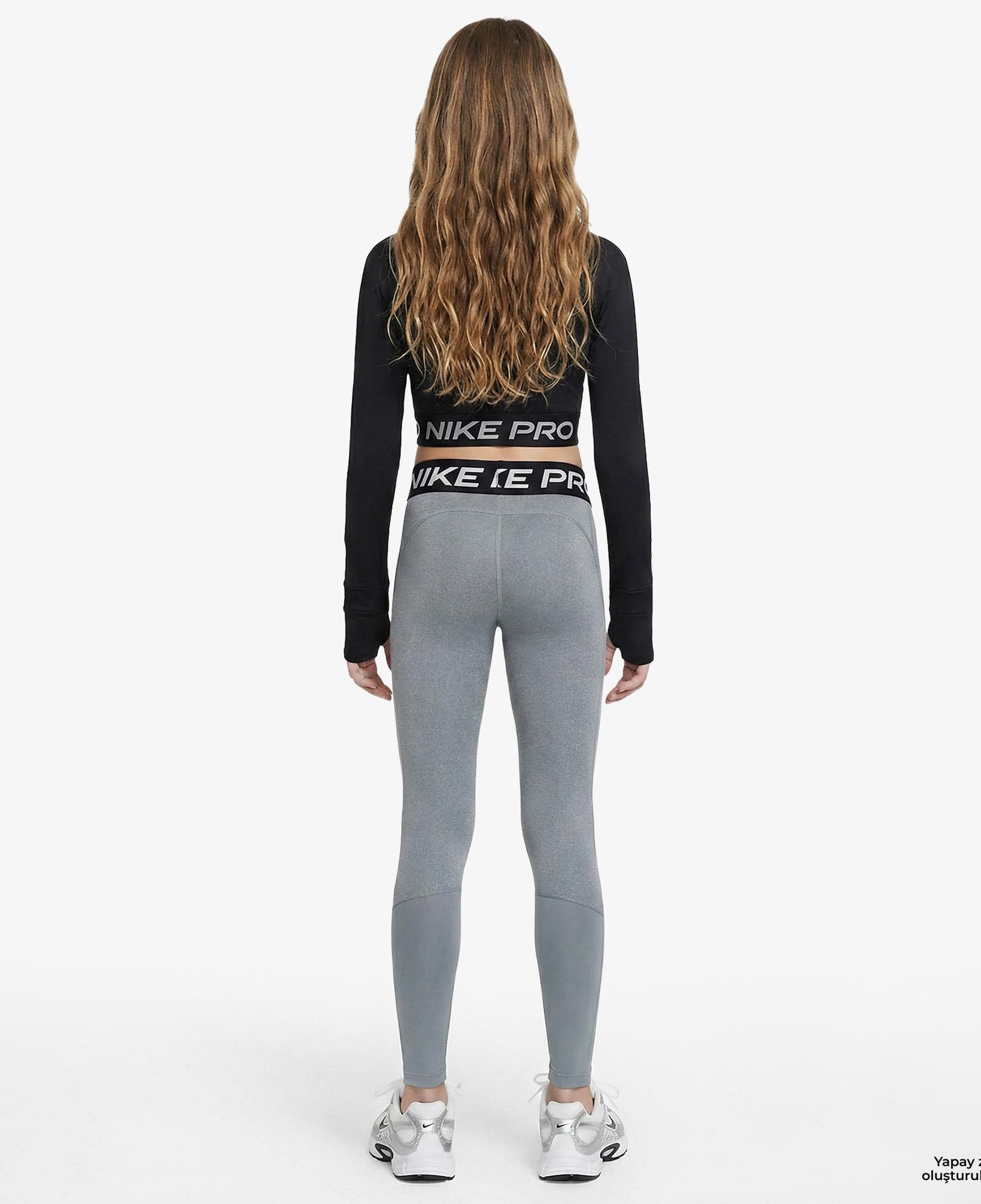 Nike Pro Legging Çocuk Gri Tayt