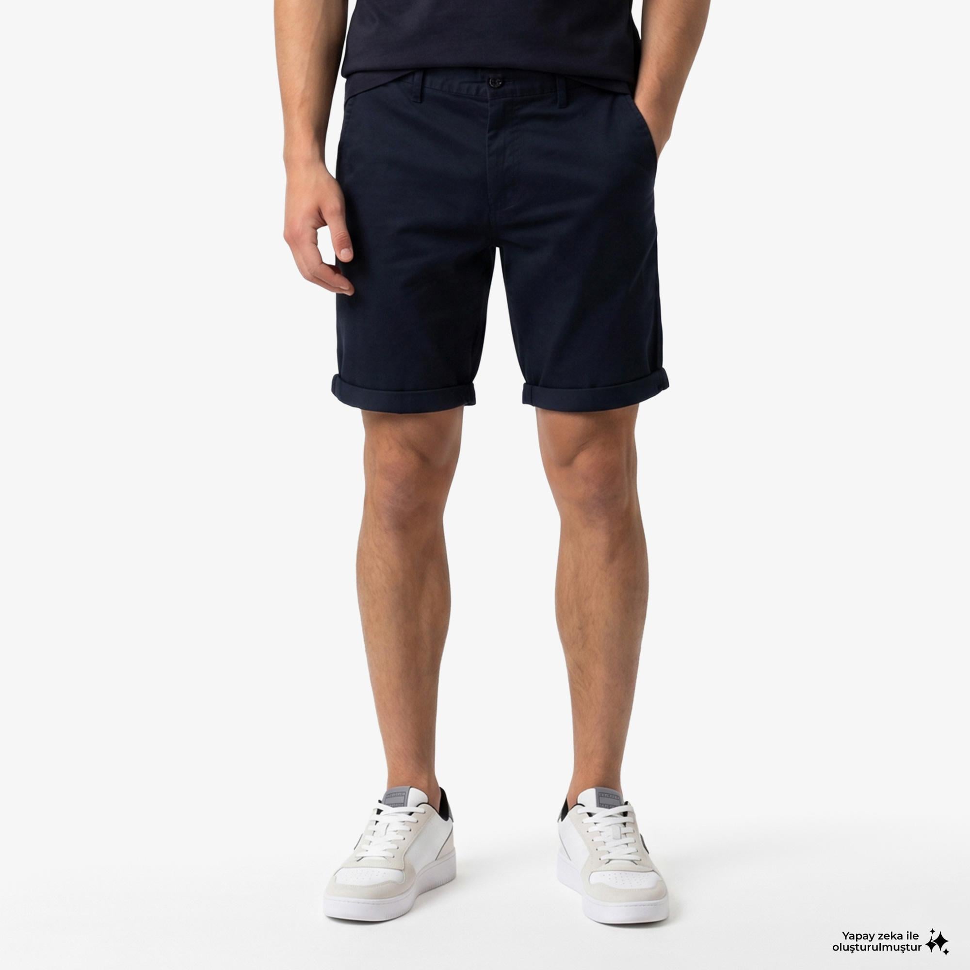 Tommy Hilfiger Scanton Erkek Lacivert Şort