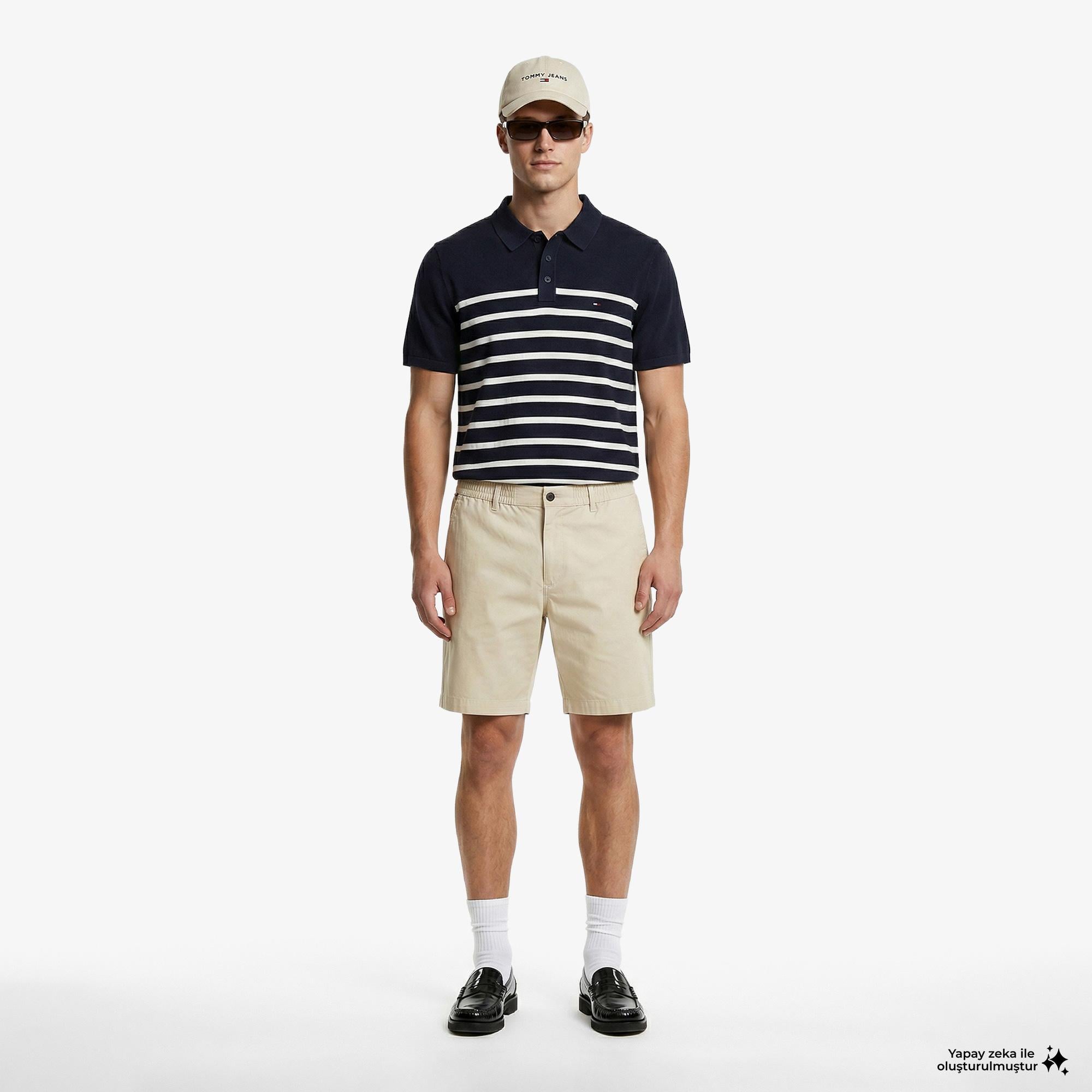 Tommy Hilfiger Core Essentials Erkek Lacivert Triko