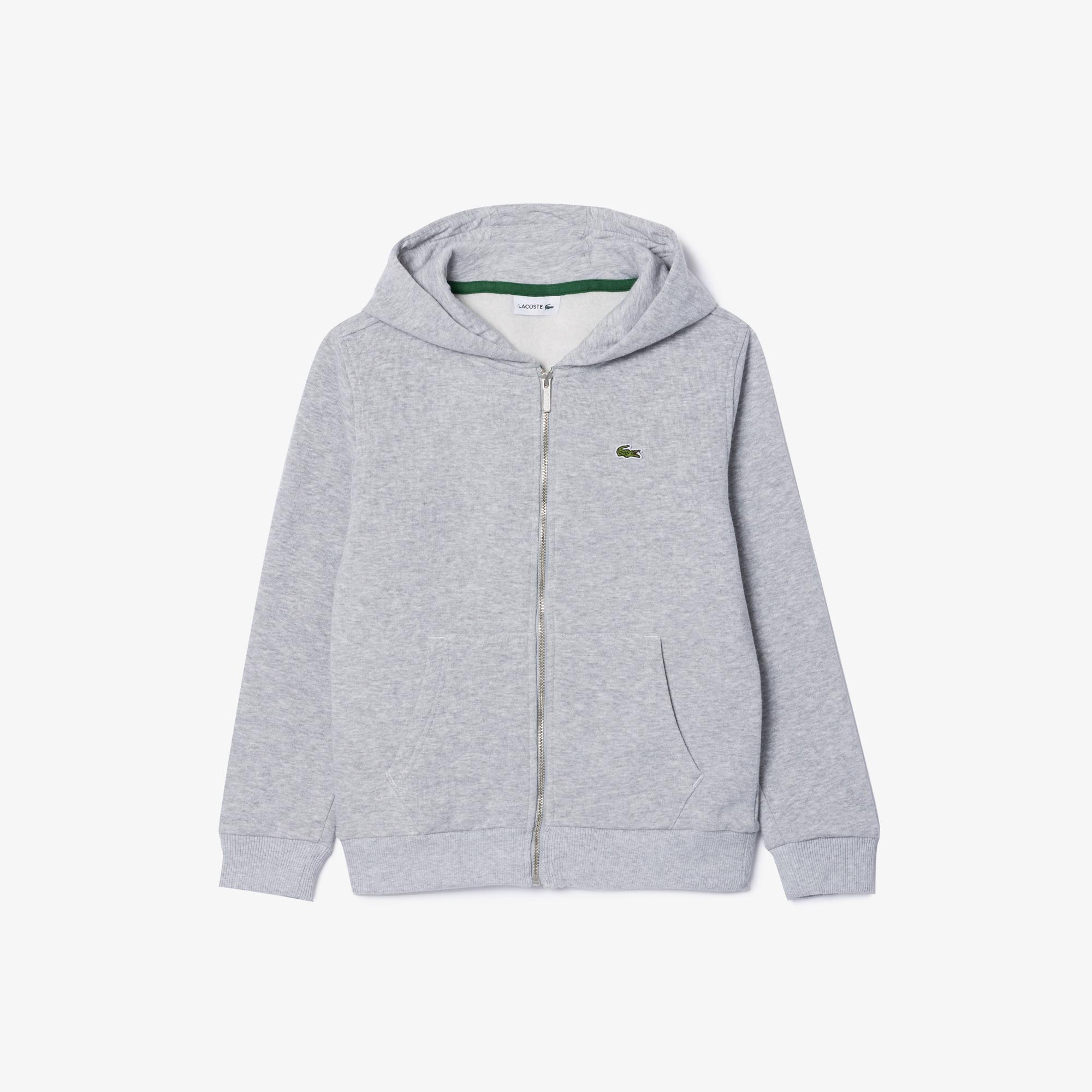 Çocuk Kapüşonlu Gri Sweatshirt