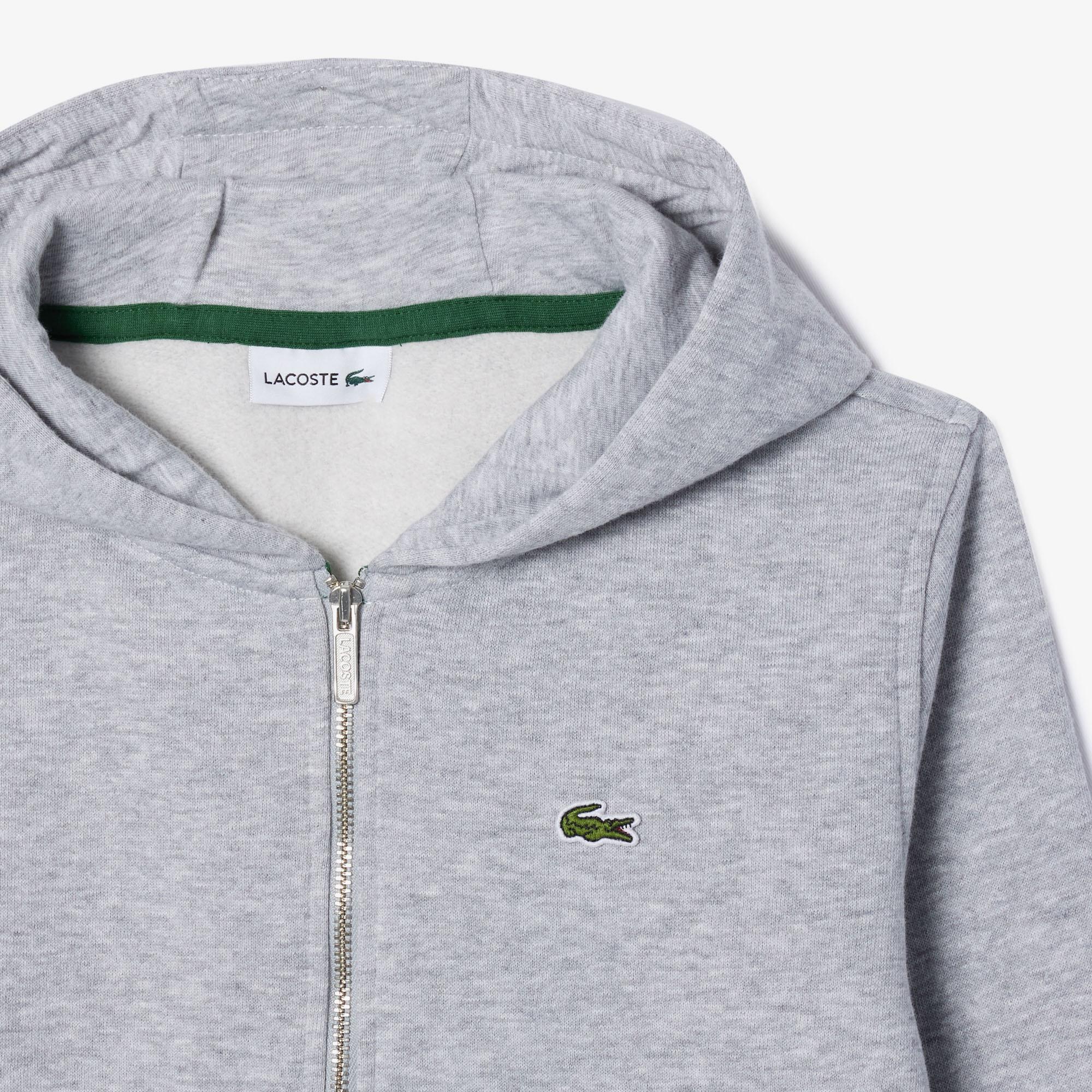 Çocuk Kapüşonlu Gri Sweatshirt