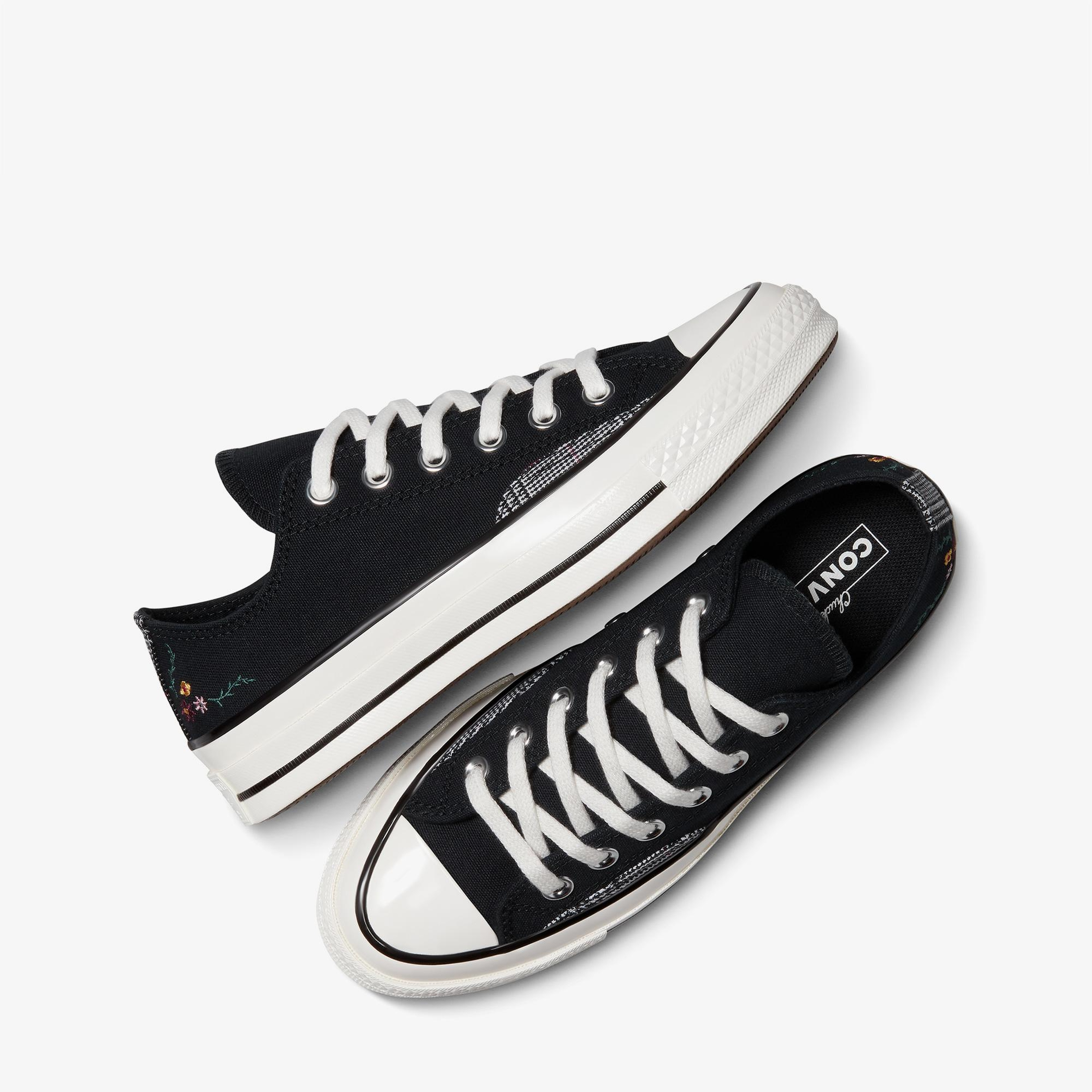 Converse Chuck 70 Varsity Vines Unisex Siyah Sneaker