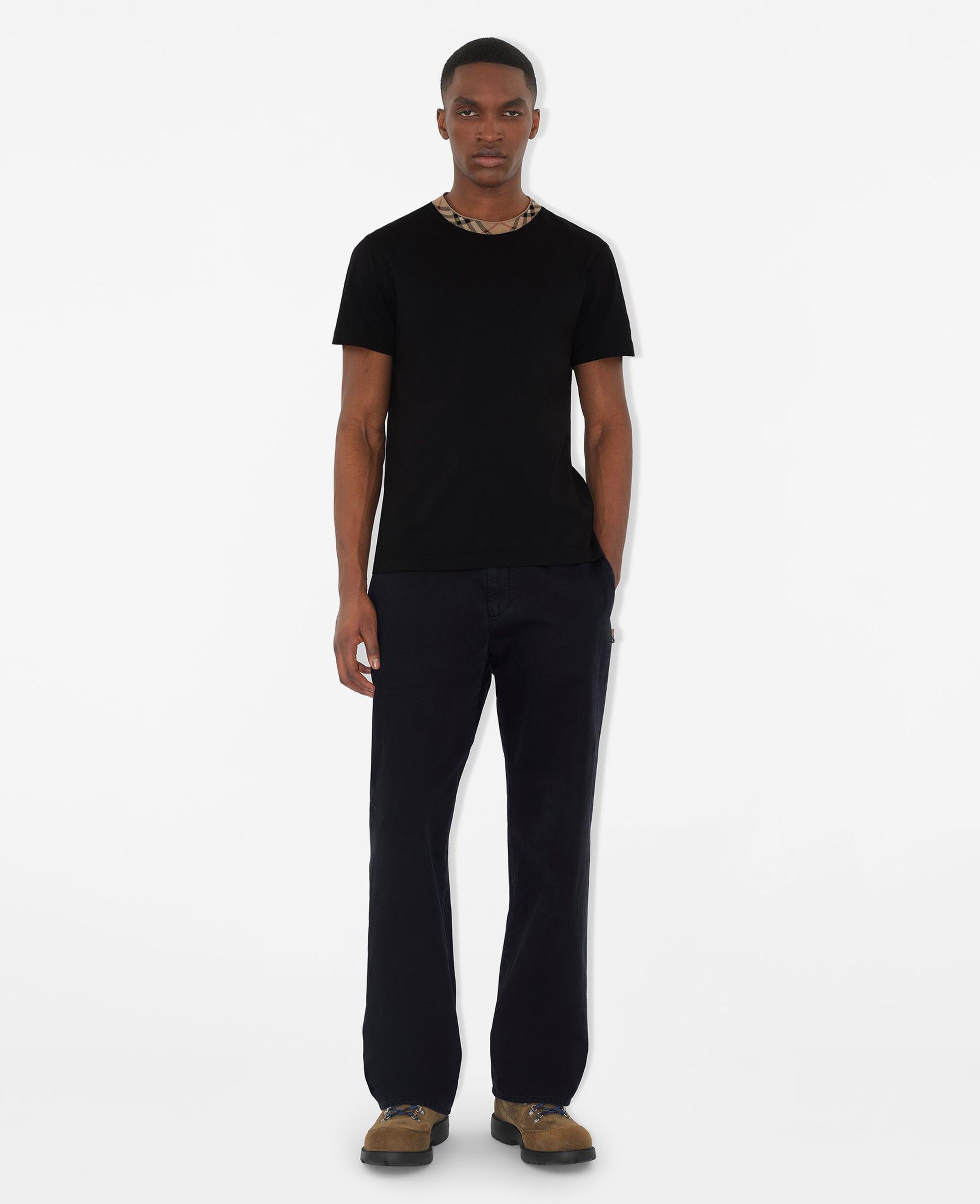 Burberry Erkek Siyah T-Shirt