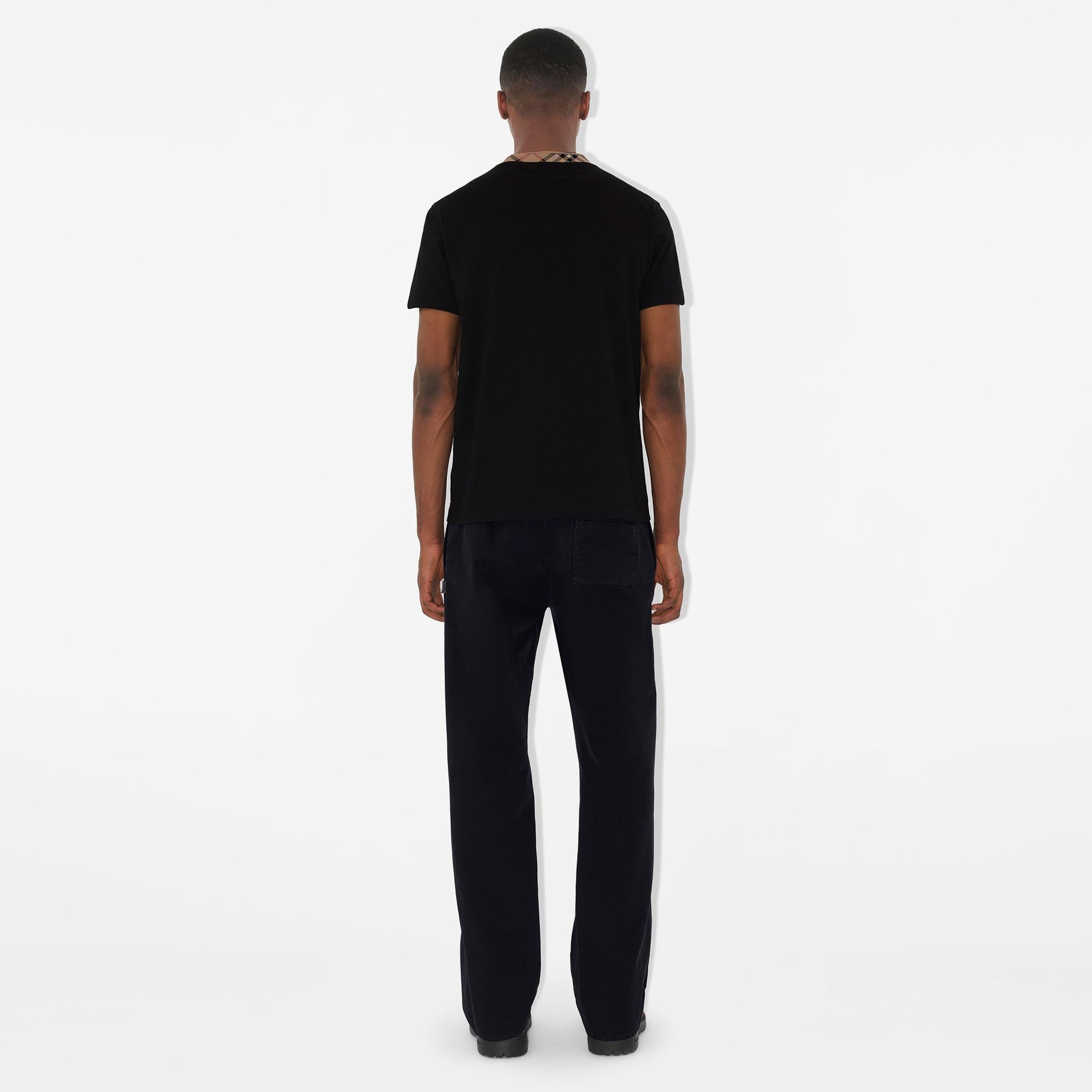 Burberry Erkek Siyah T-Shirt