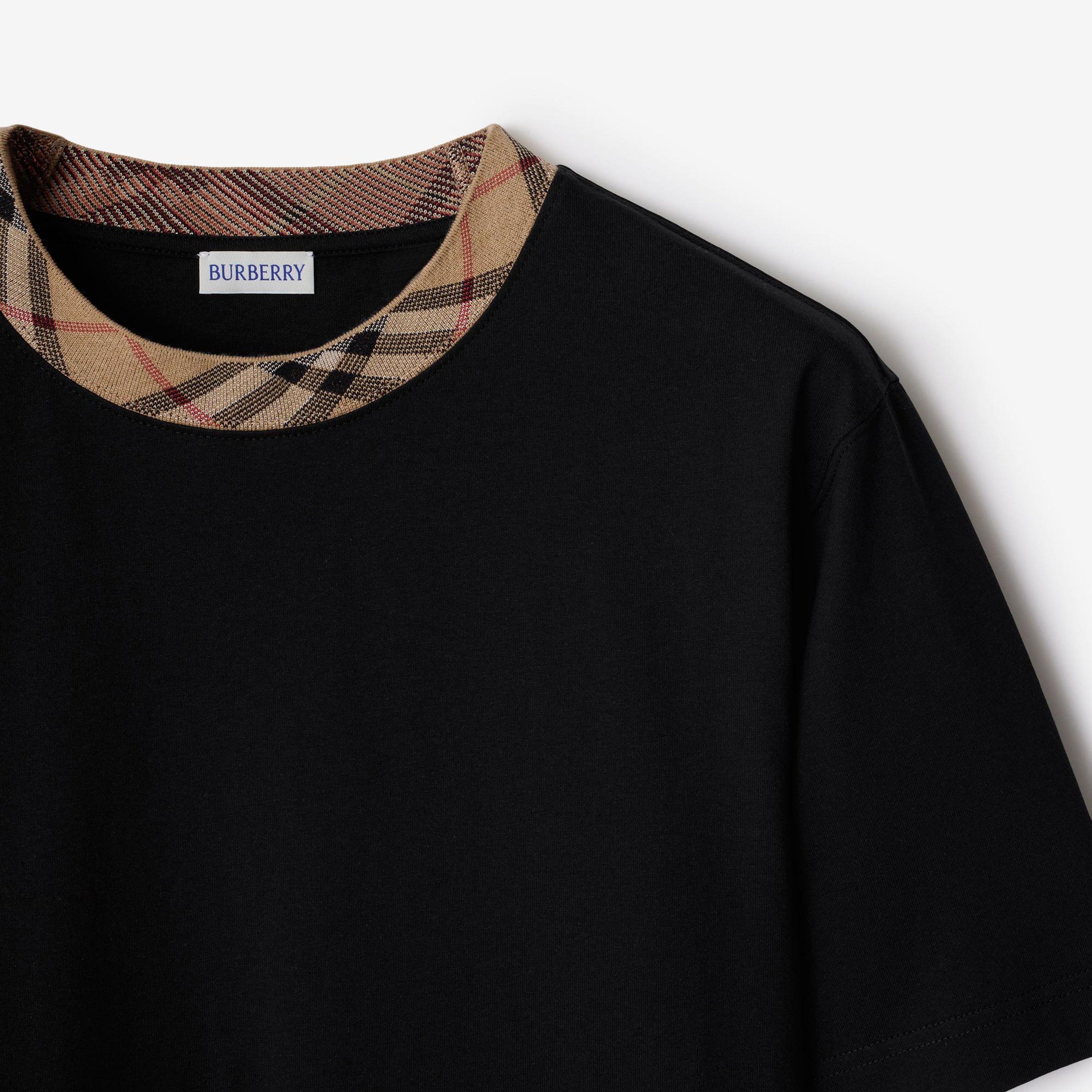 Burberry Erkek Siyah T-Shirt
