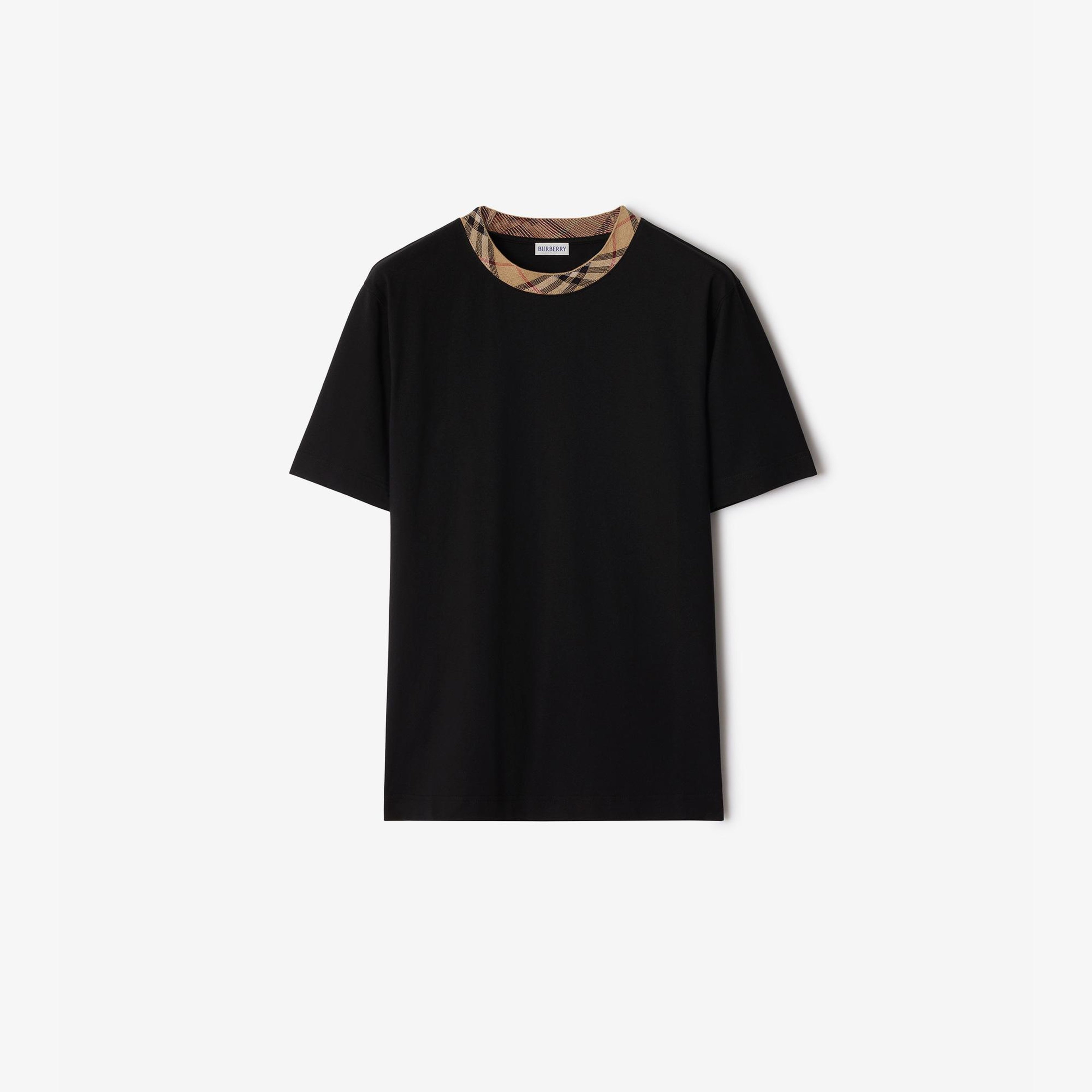 Burberry Erkek Siyah T-Shirt