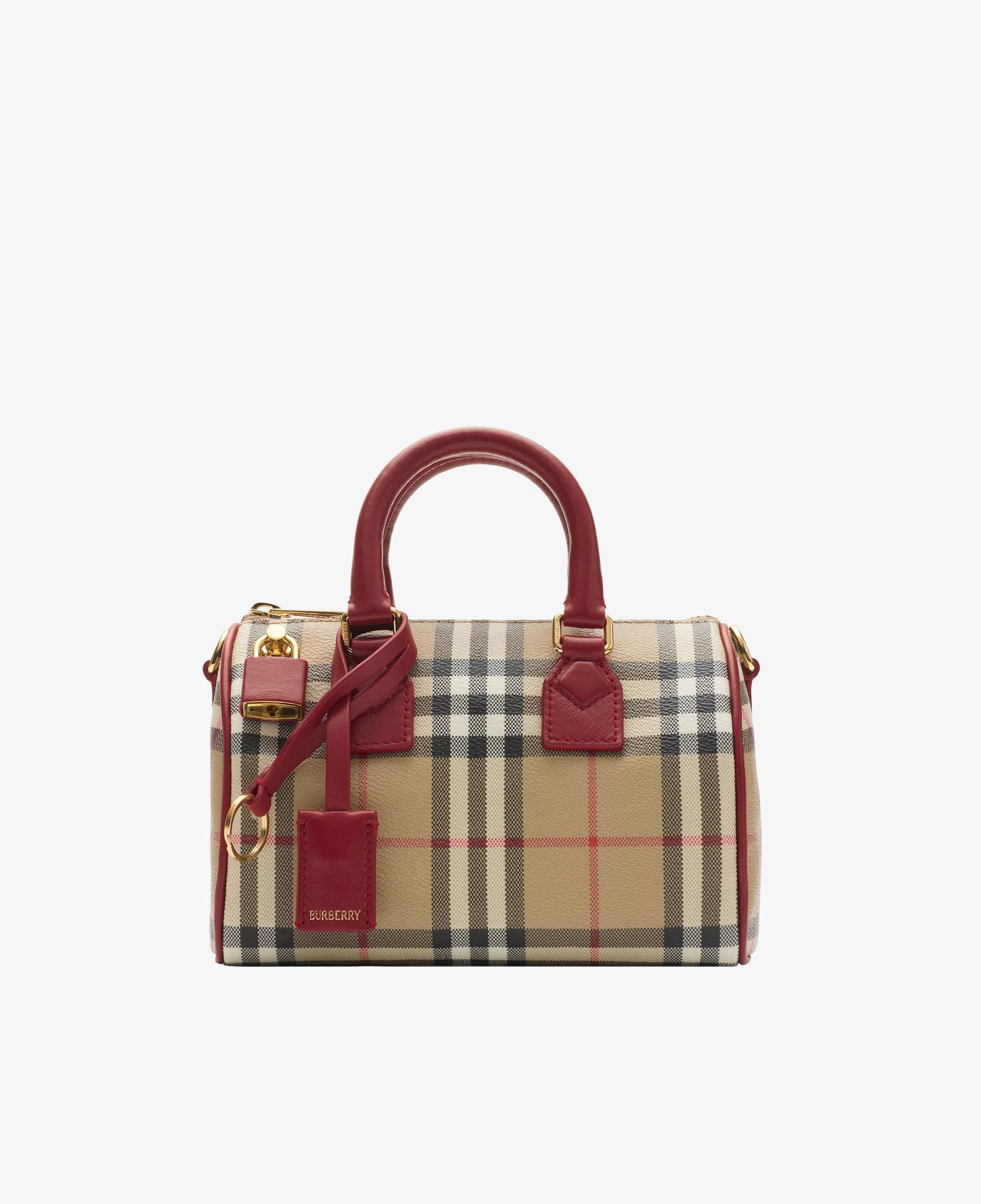 Burberry Bowlıng Kadın Bej El Çantası