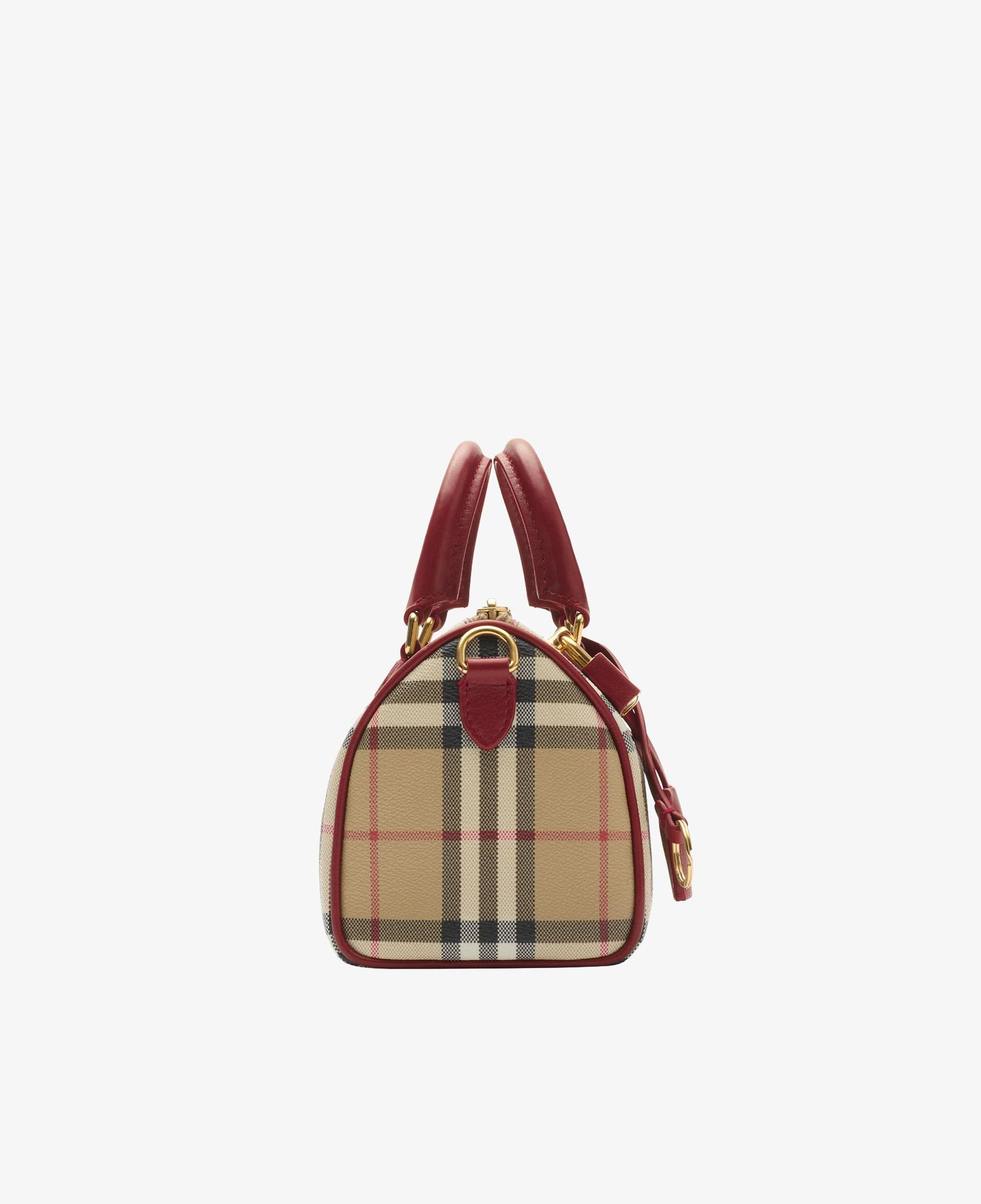 Burberry Bowlıng Kadın Bej El Çantası