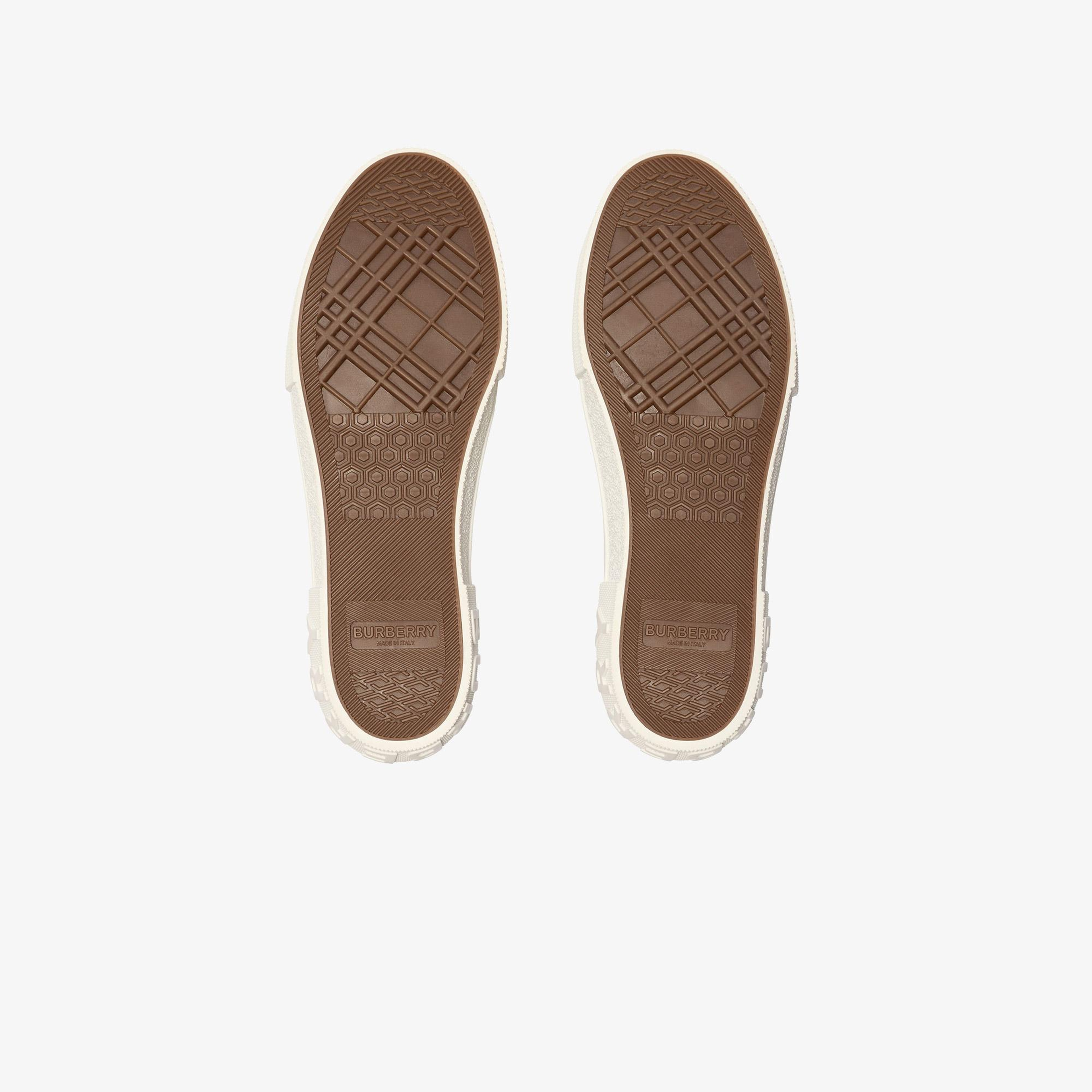 Burberry Jack Check Kadın Yeşil Sneaker