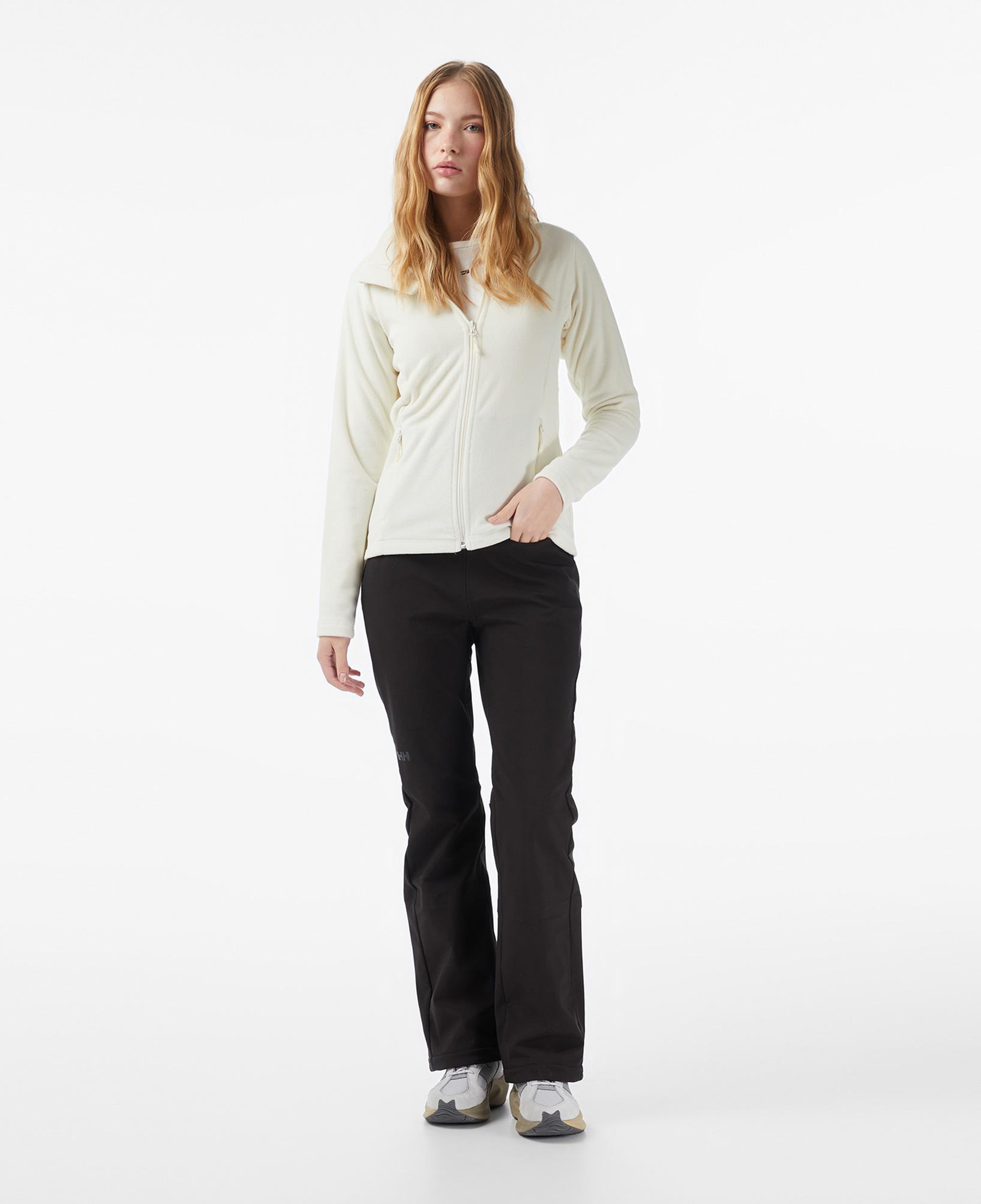 Helly Hansen Fullzip Polar Kadın Beyaz Ceket