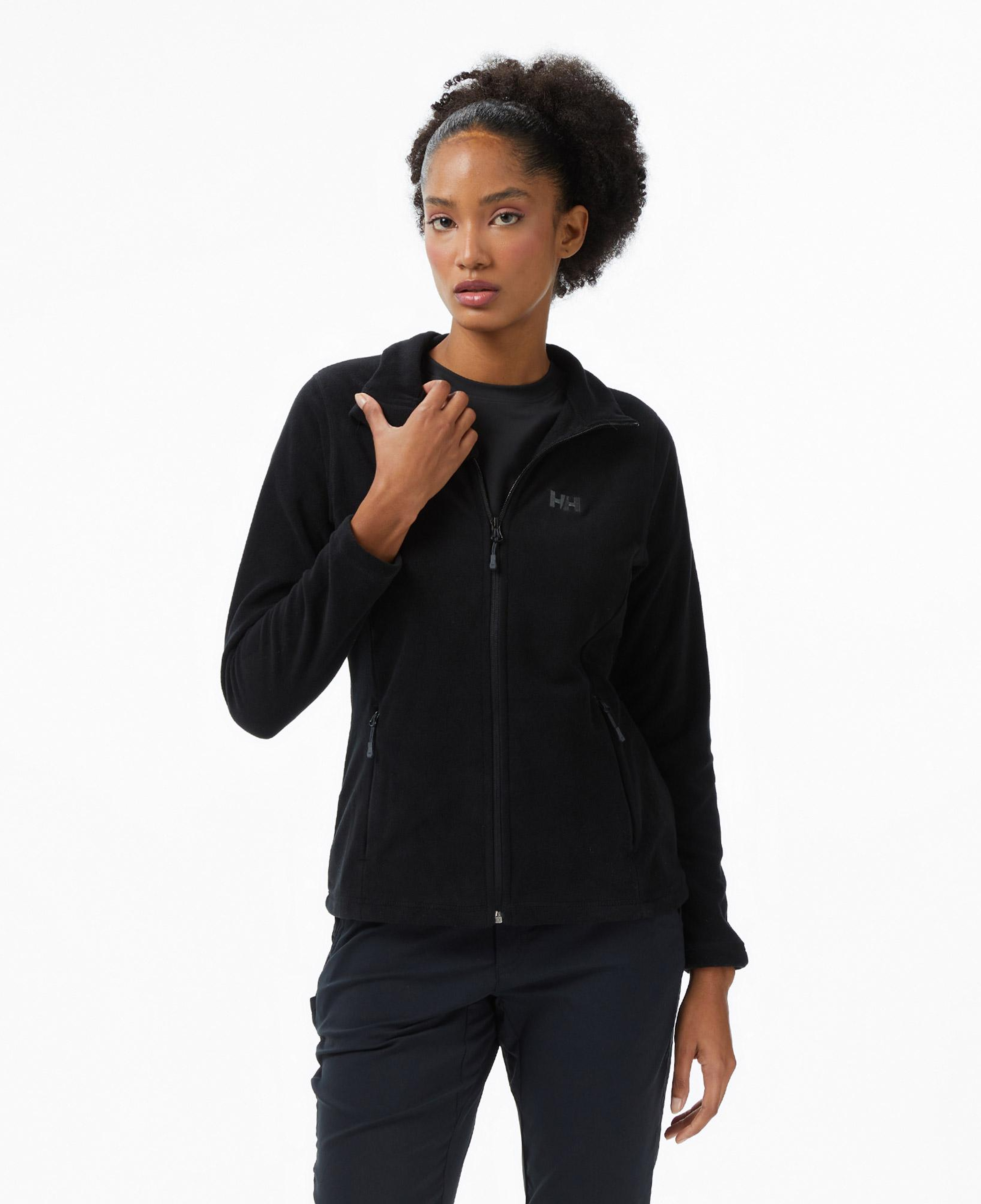 Helly Hansen Fullzip Polar Kadın Siyah Ceket