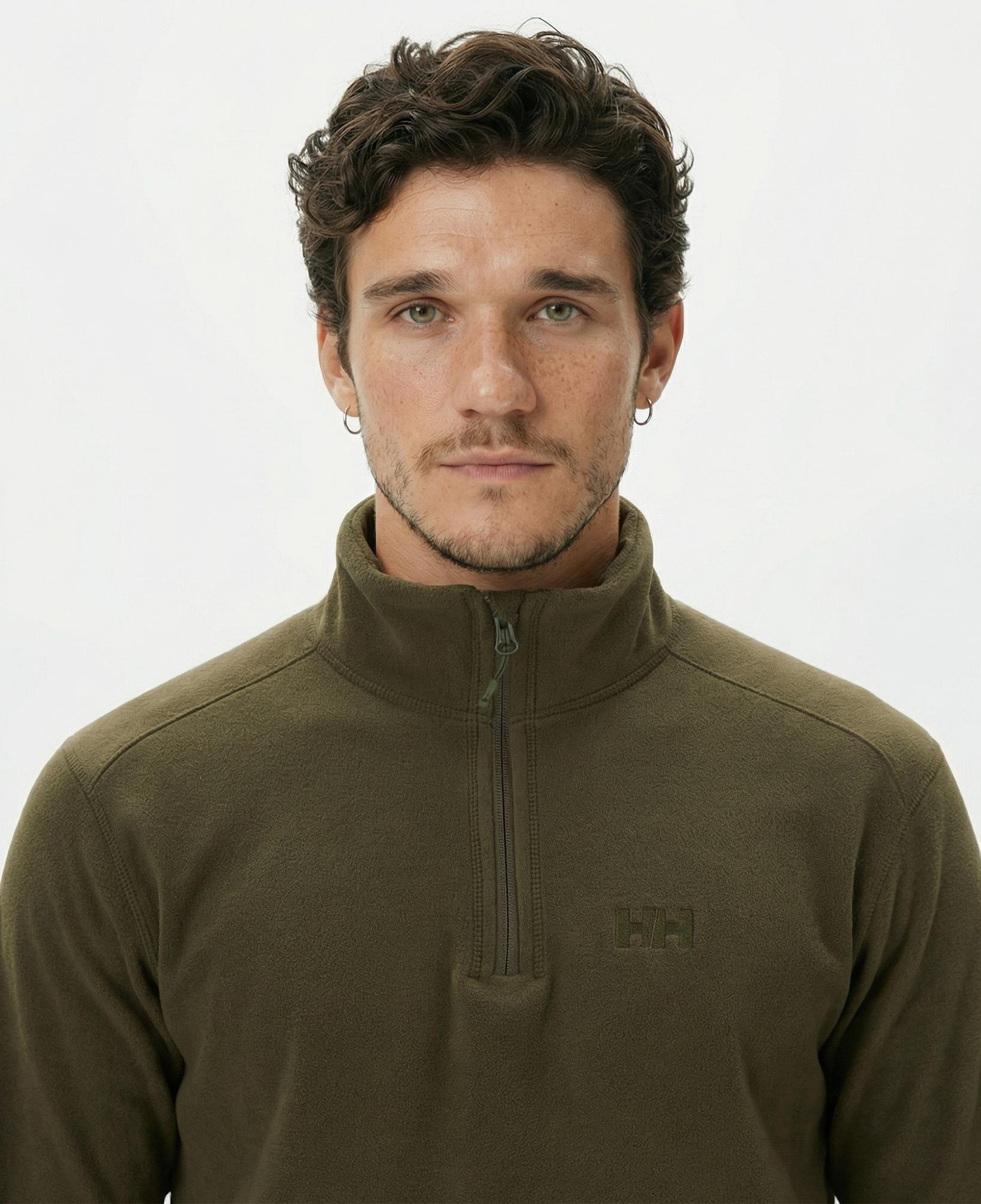 Helly Hansen Mount Polar Fleece Erkek Yeşil Sweatshirt