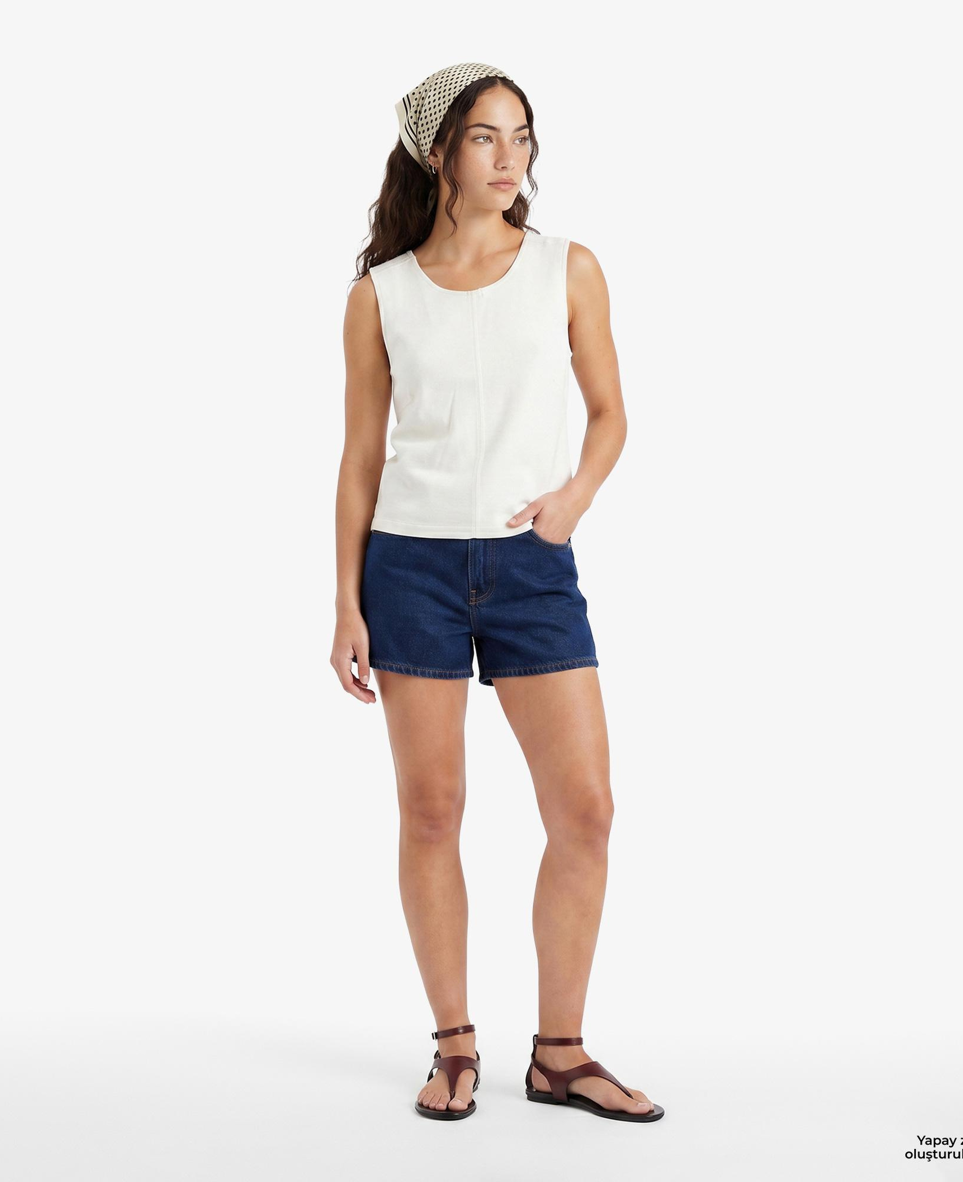 Calvin Klein Heavy Textured Kadın Beyaz Gömlek