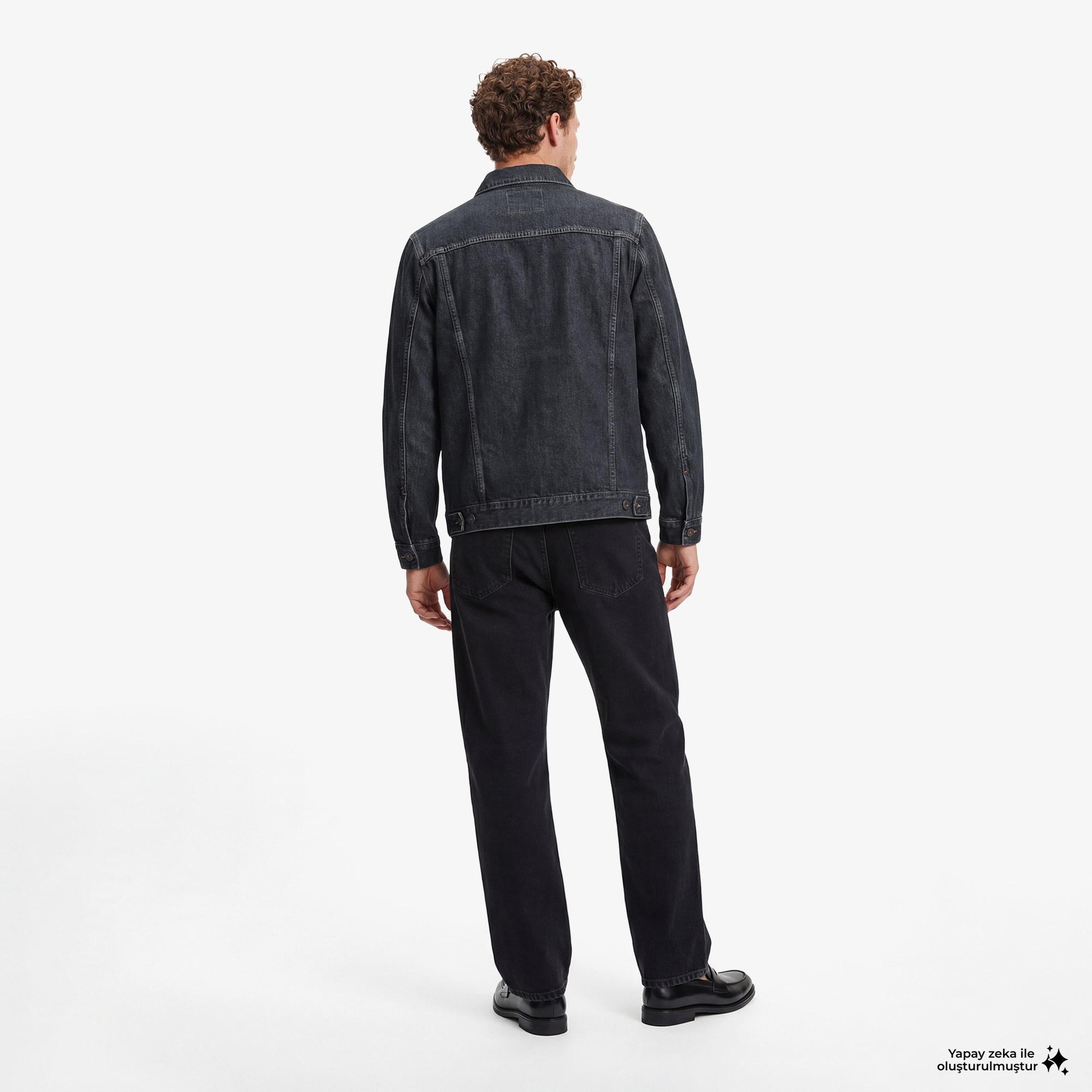 Calvin Klein Blue Black Stone 90S Overshirt Erkek Mavi Gömlek