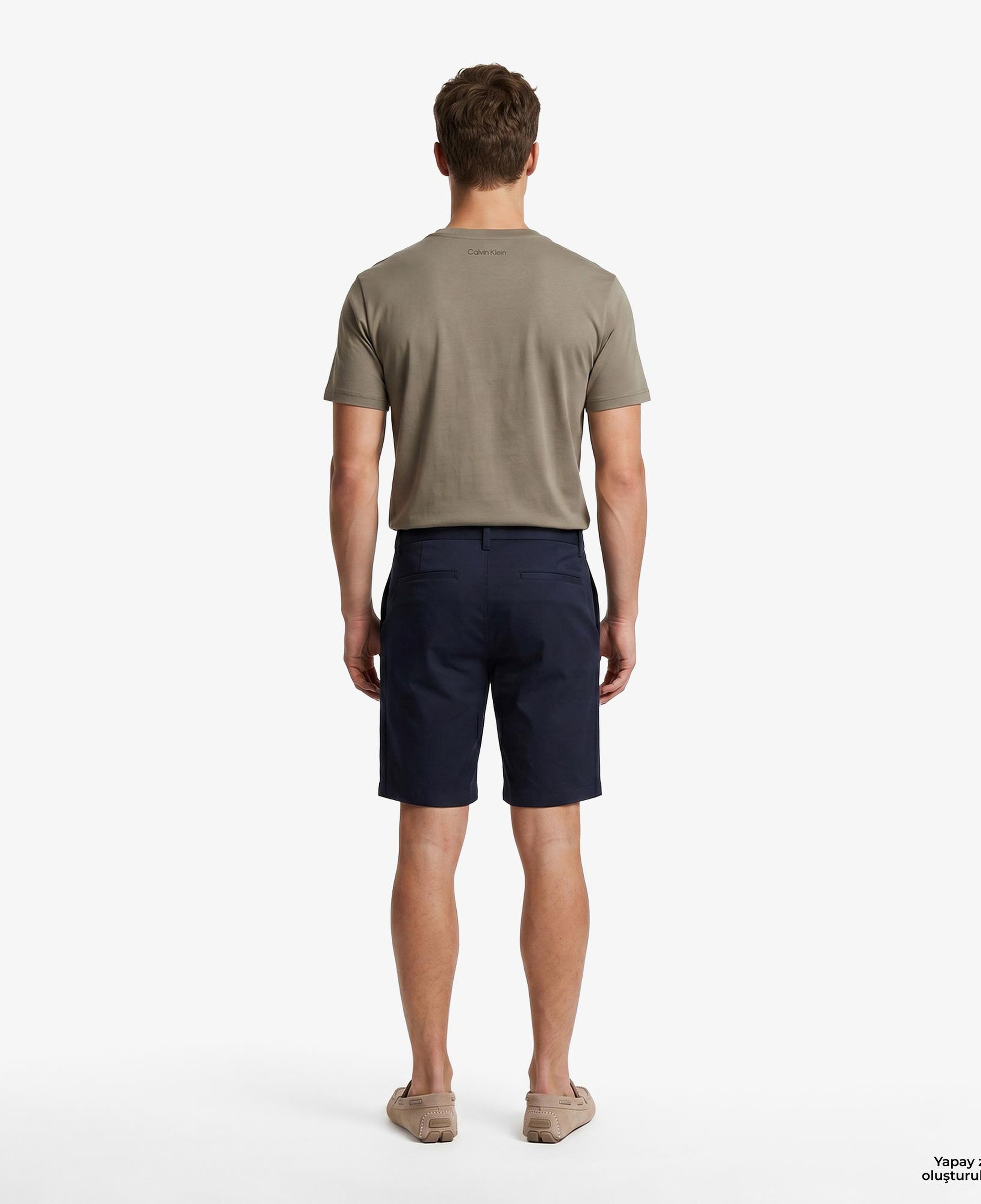 Calvin Klein Refined Stretch Classic Erkek Mavi Şort