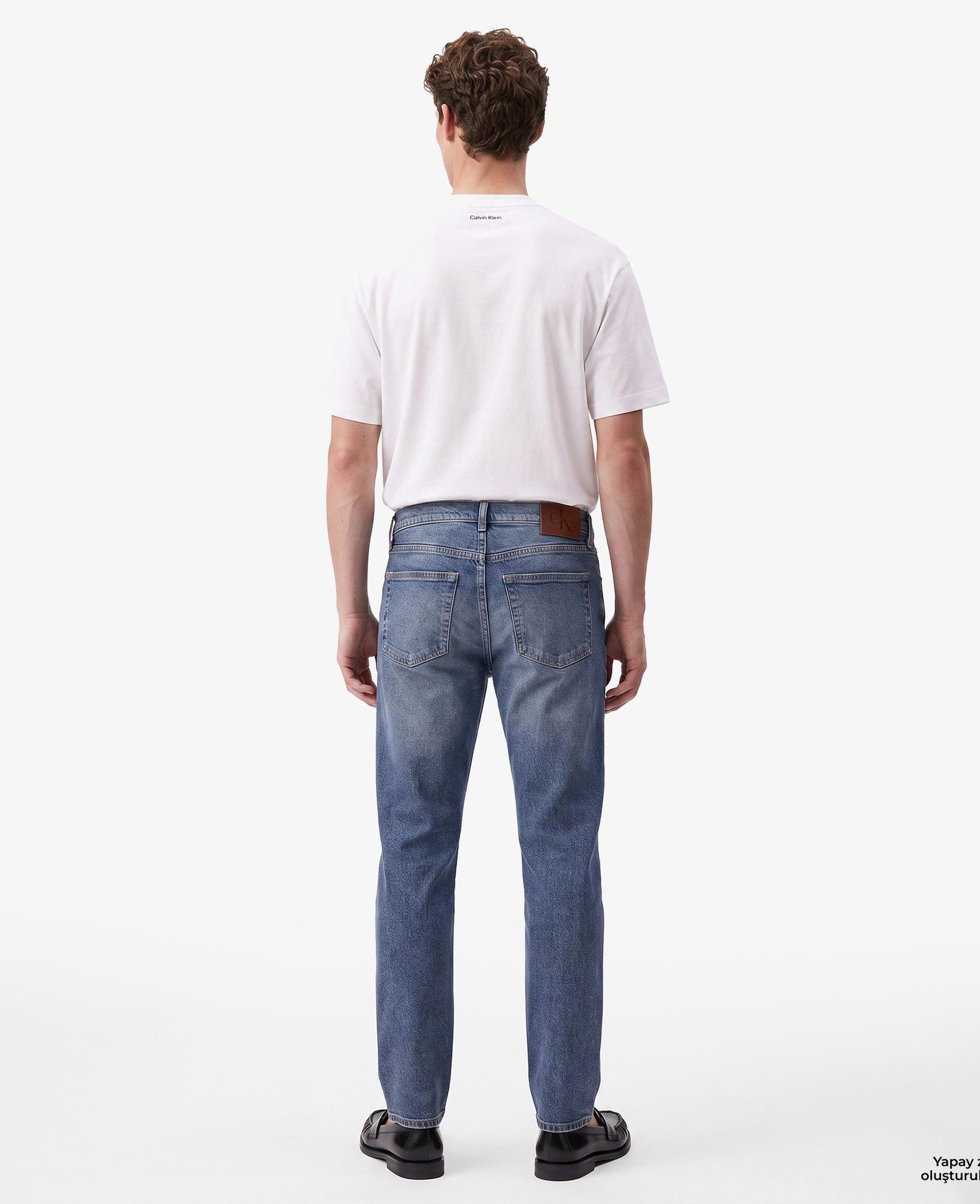 Calvin Klein Classic Taper Blue Erkek Mavi Jean