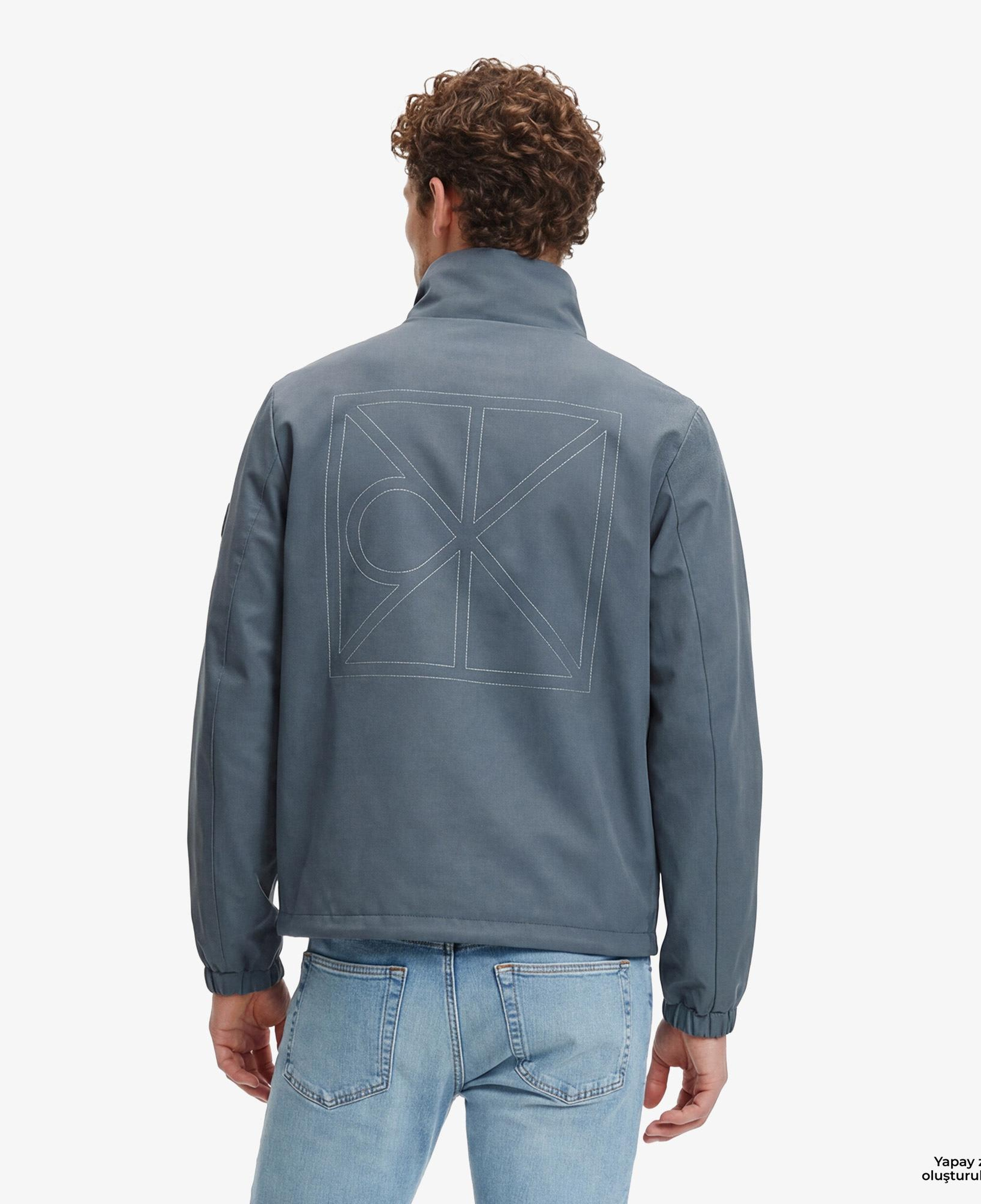 Calvin Klein Nylon Unfilled Reversible Erkek Siyah Ceket