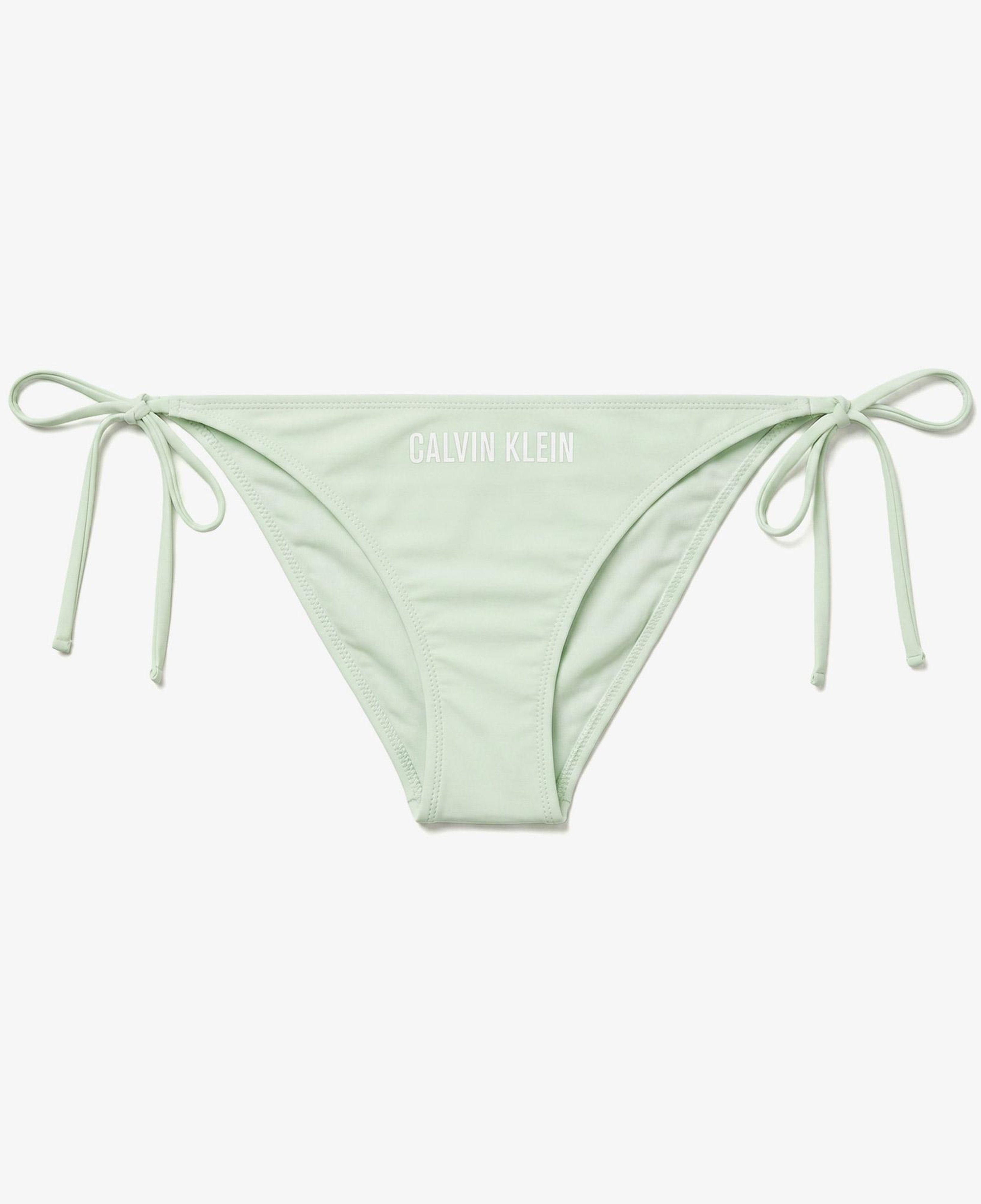 Calvin Klein Side Tie Kadın Haki Bikini Altı