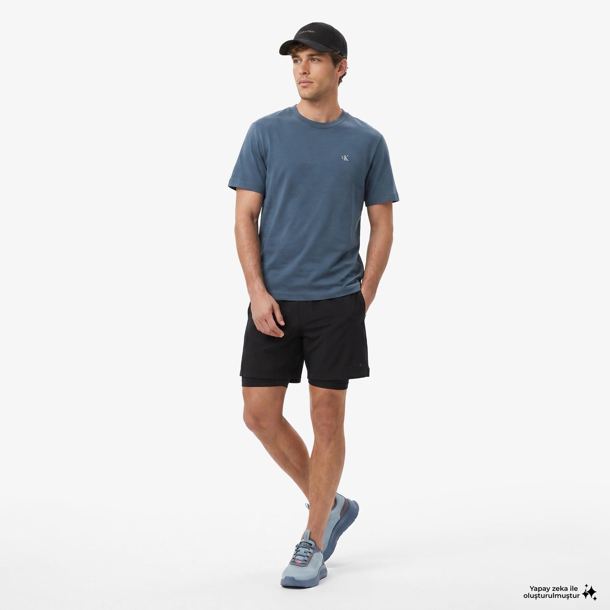 Calvin Klein Woven 2 in 1 Erkek Siyah Şort