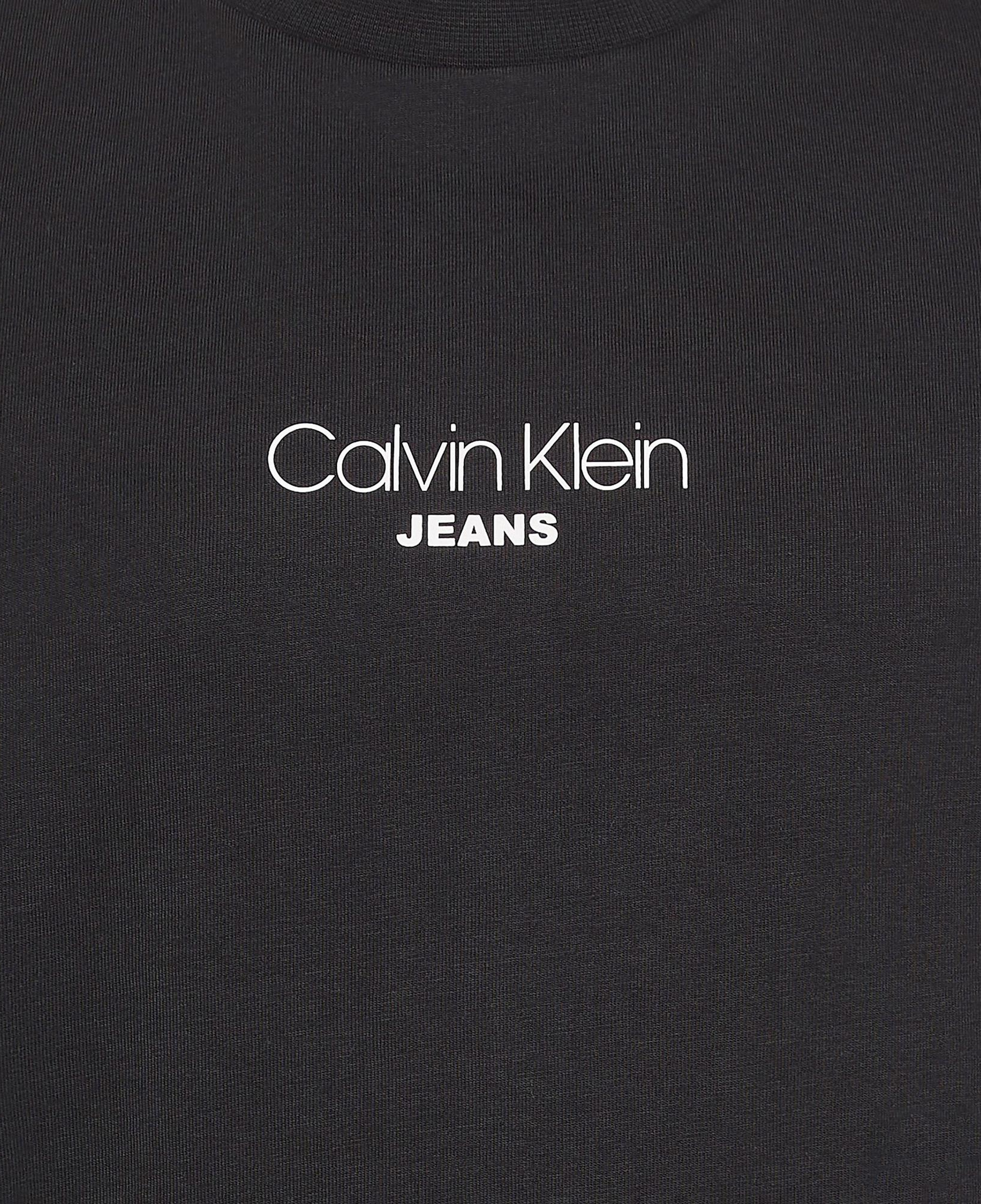 Calvin Klein Relaxed Fit Graphic Erkek Siyah T-Shirt