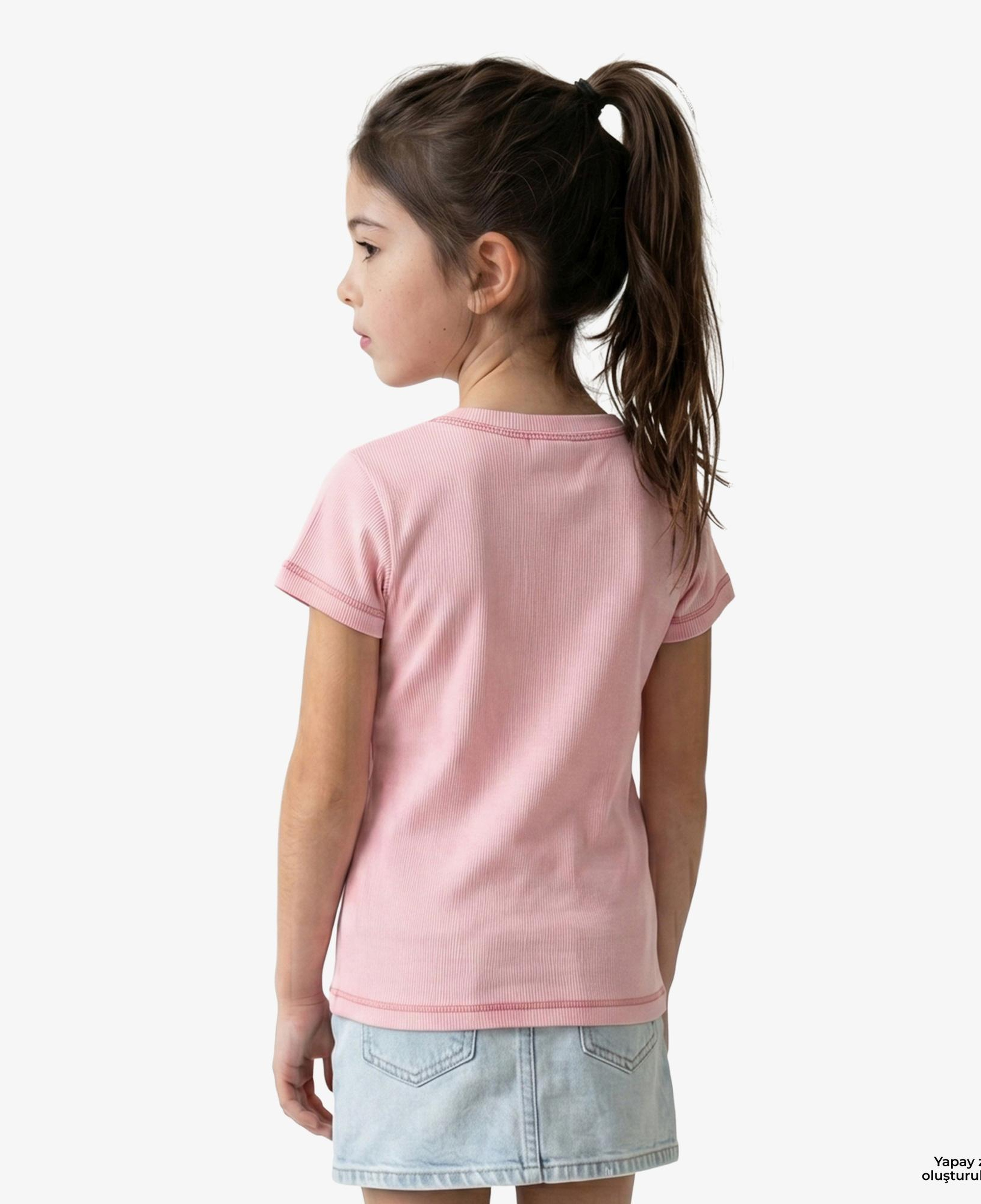 Calvin Klein Monologo Baby Çocuk Pembe T-Shirt