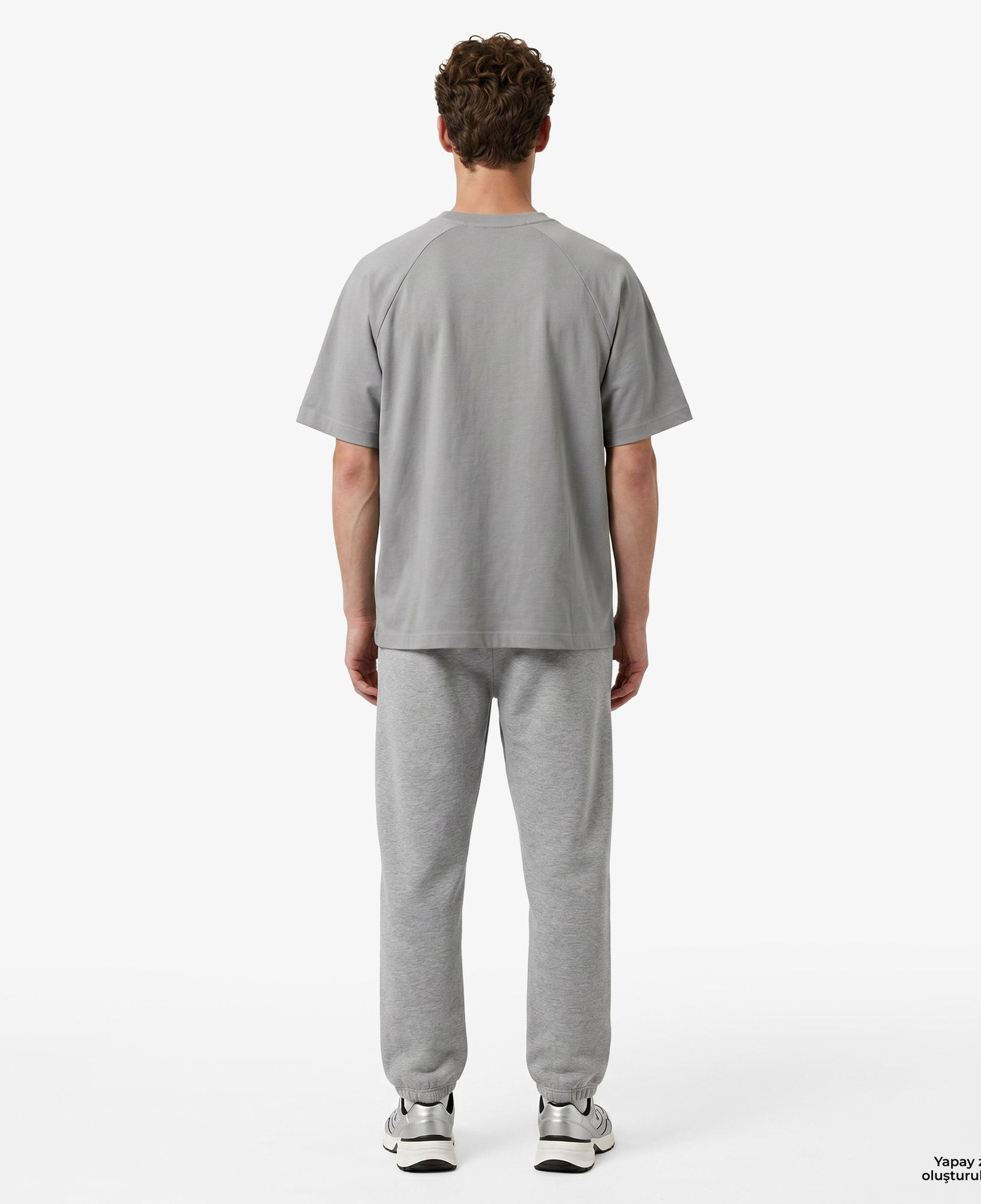 Calvin Klein Tape Erkek Gri T-Shirt