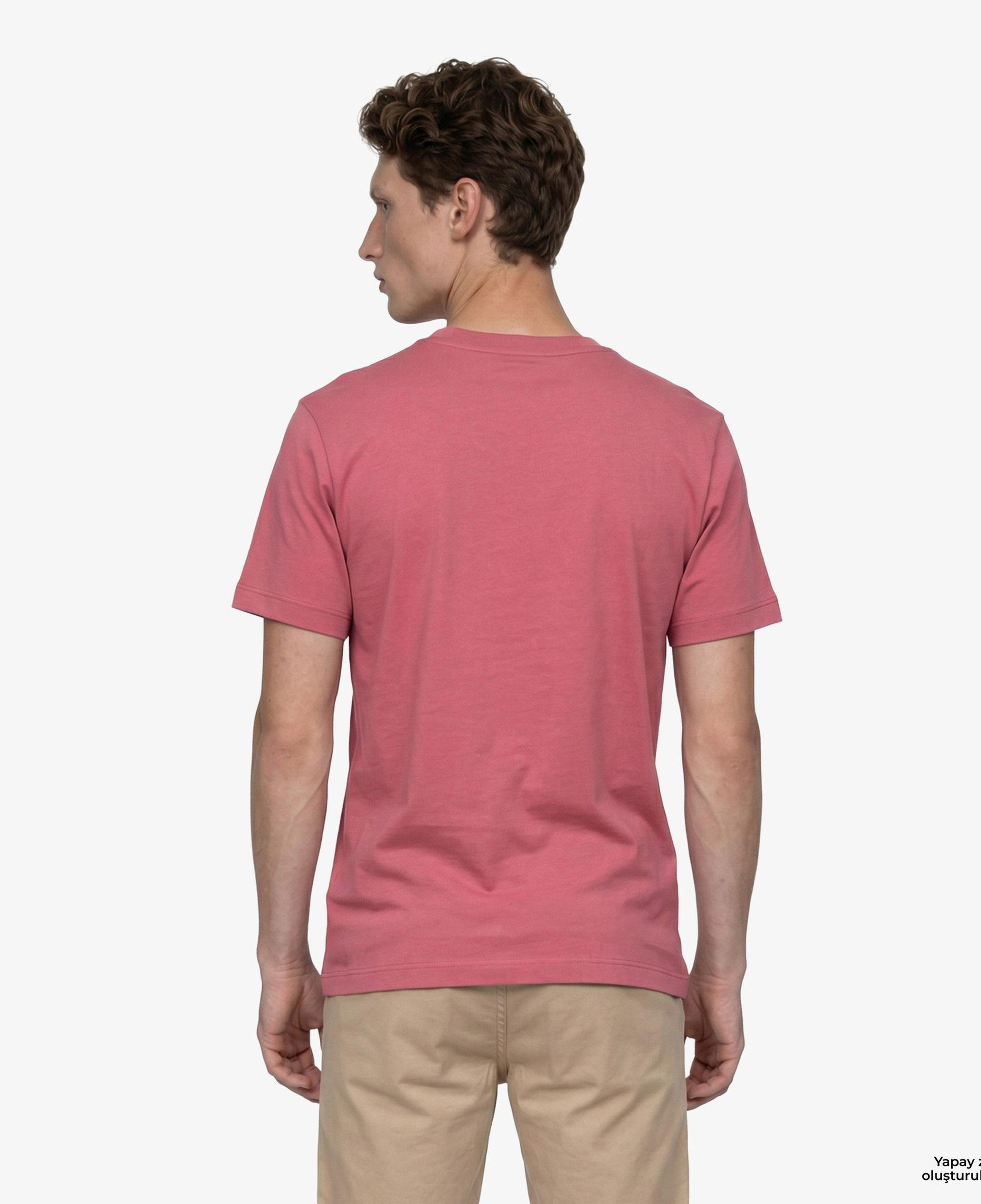 Calvin Klein Easy Monogram Erkek Kırmızı T-Shirt
