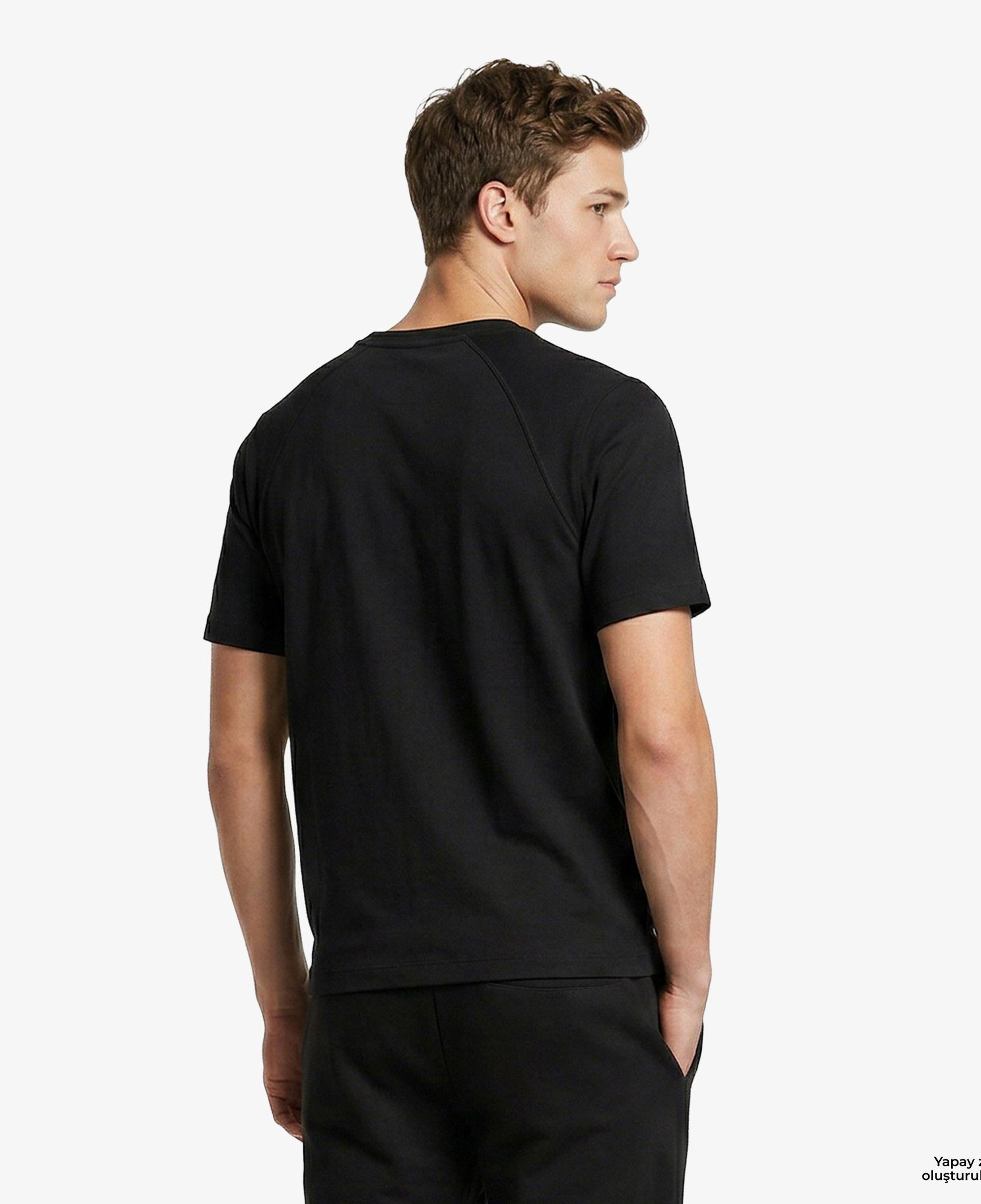 Calvin Klein Crew Neck Erkek Siyah T-Shirt