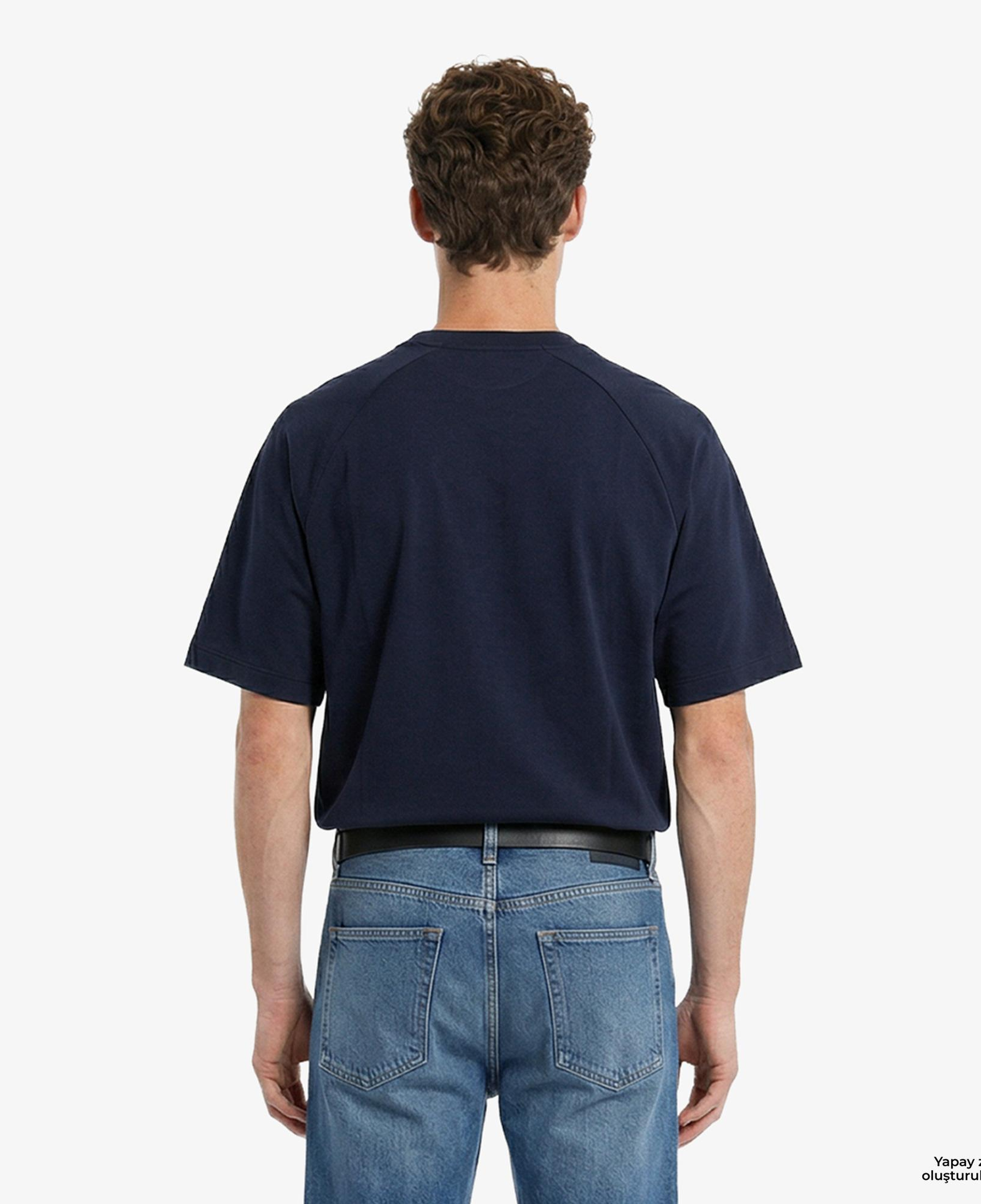 Calvin Klein Graphic Erkek Mavi T-Shirt