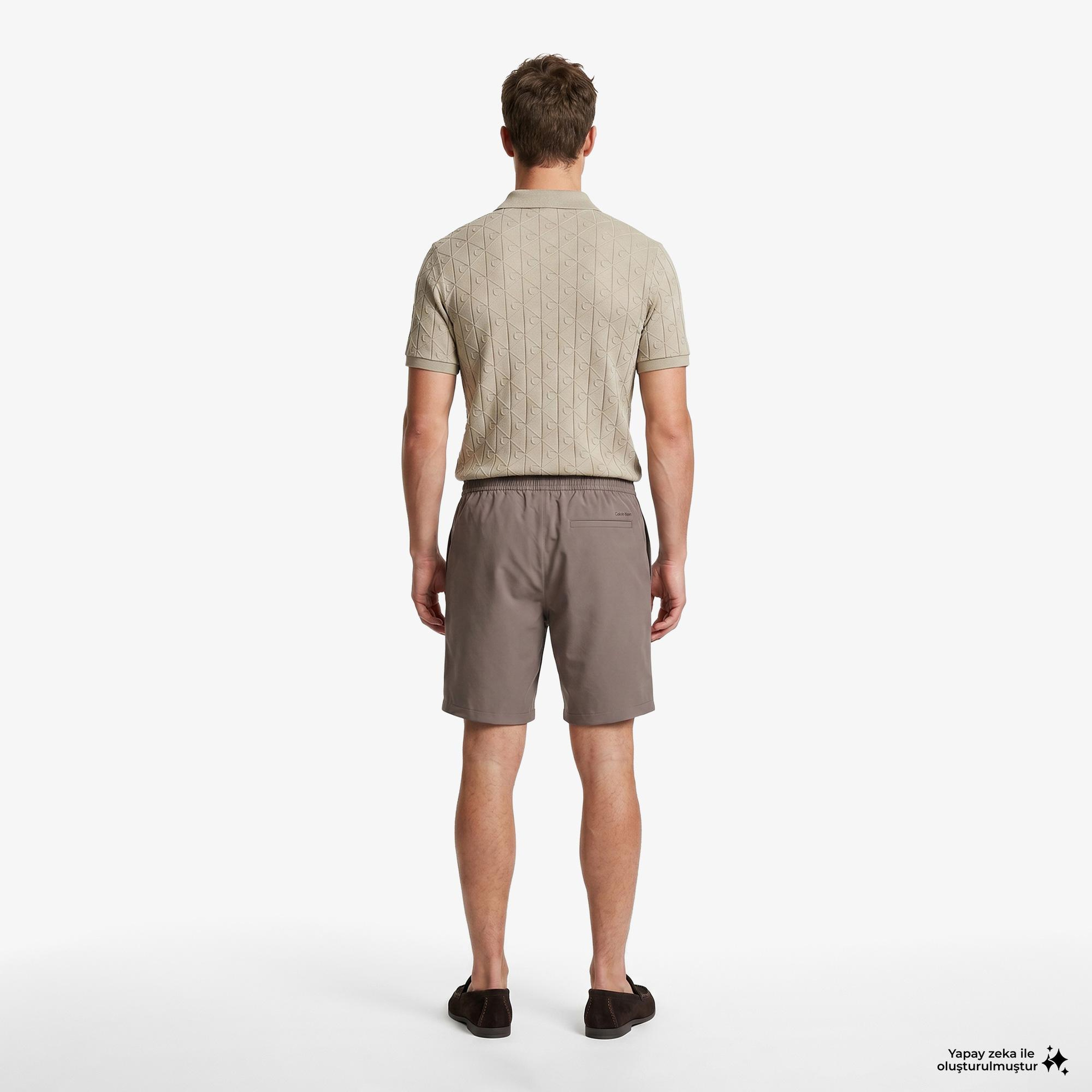 Calvin Klein Liyosel Pull On Modal Erkek Kahverengi Şort