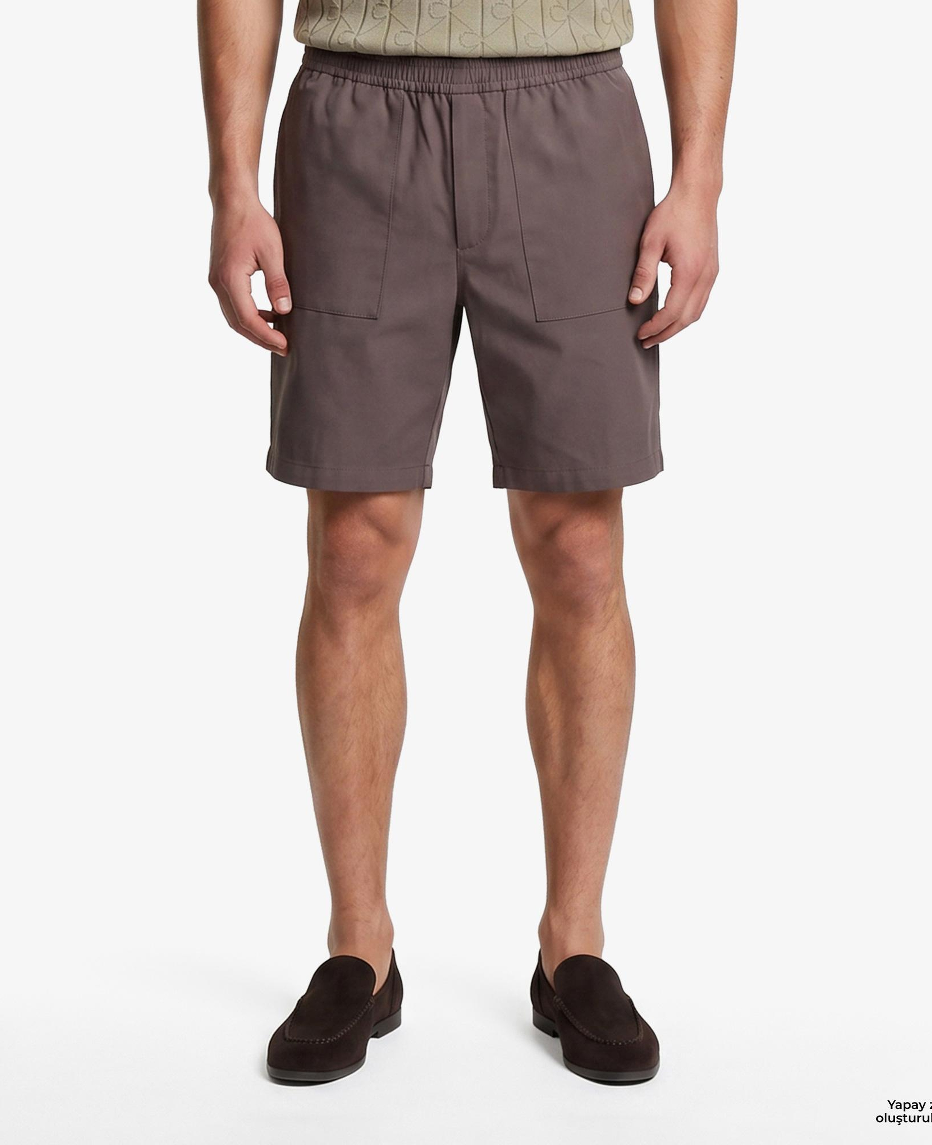 Calvin Klein Liyosel Pull On Modal Erkek Kahverengi Şort