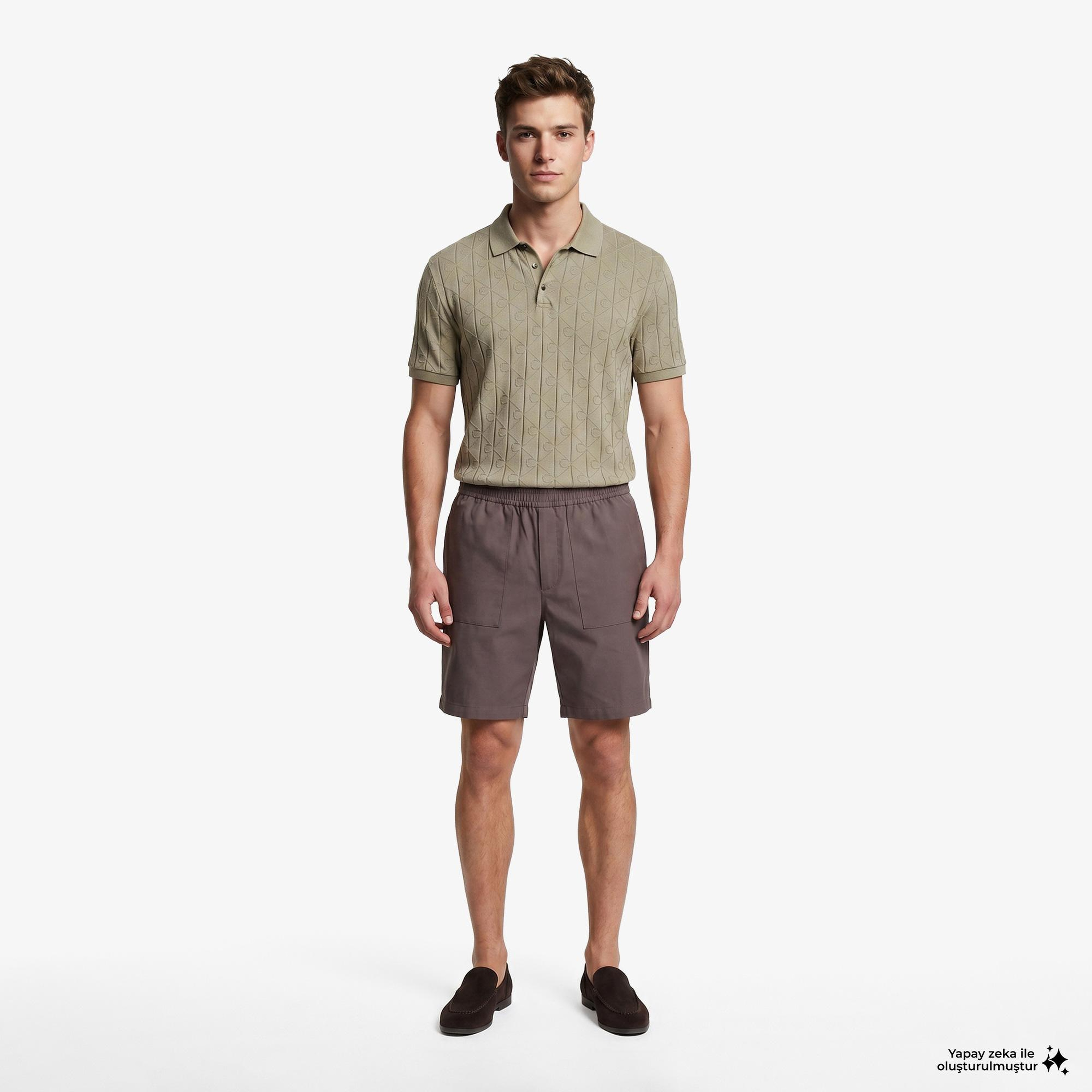 Calvin Klein Liyosel Pull On Modal Erkek Kahverengi Şort