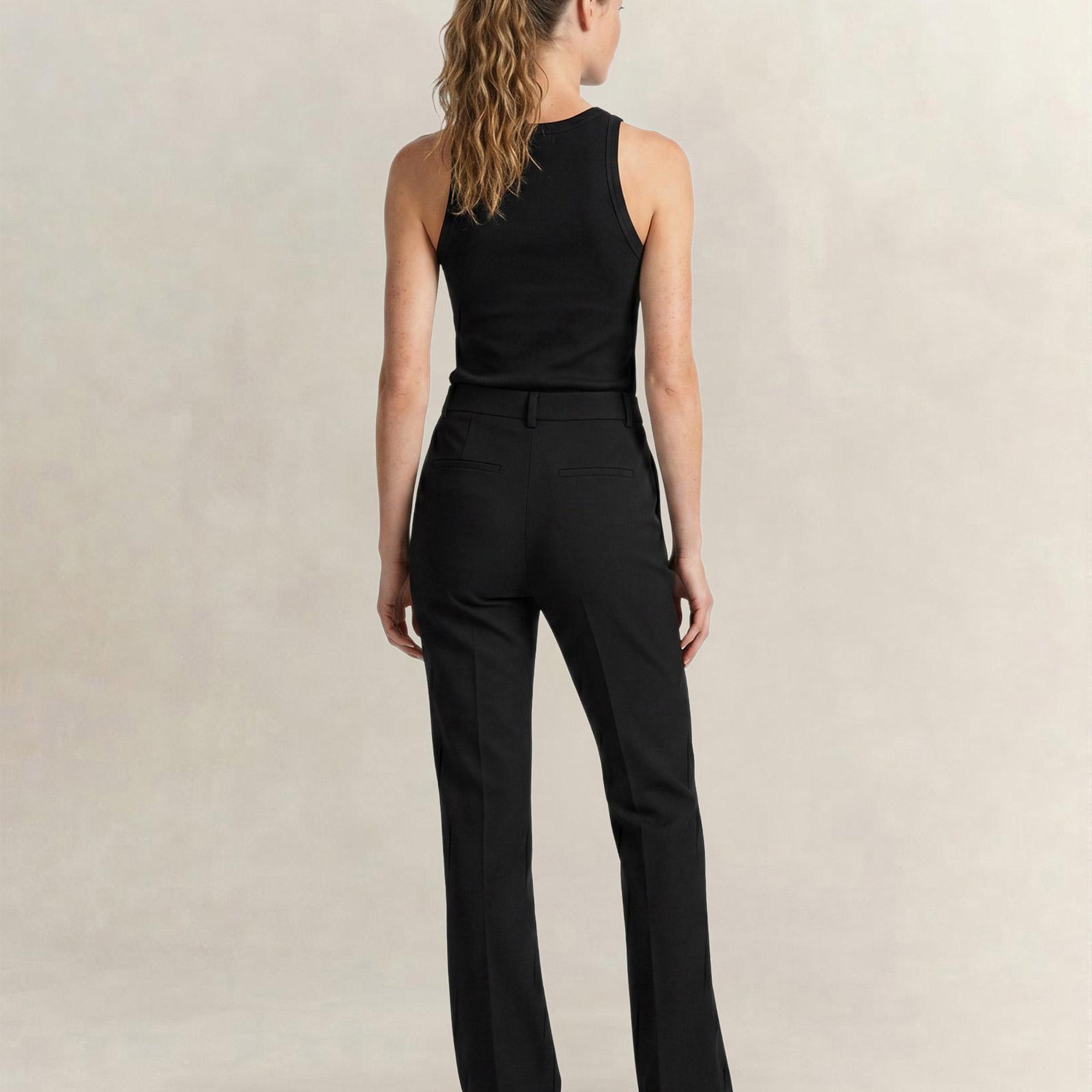 GANT Kadın Siyah Slim Fit Pantolon