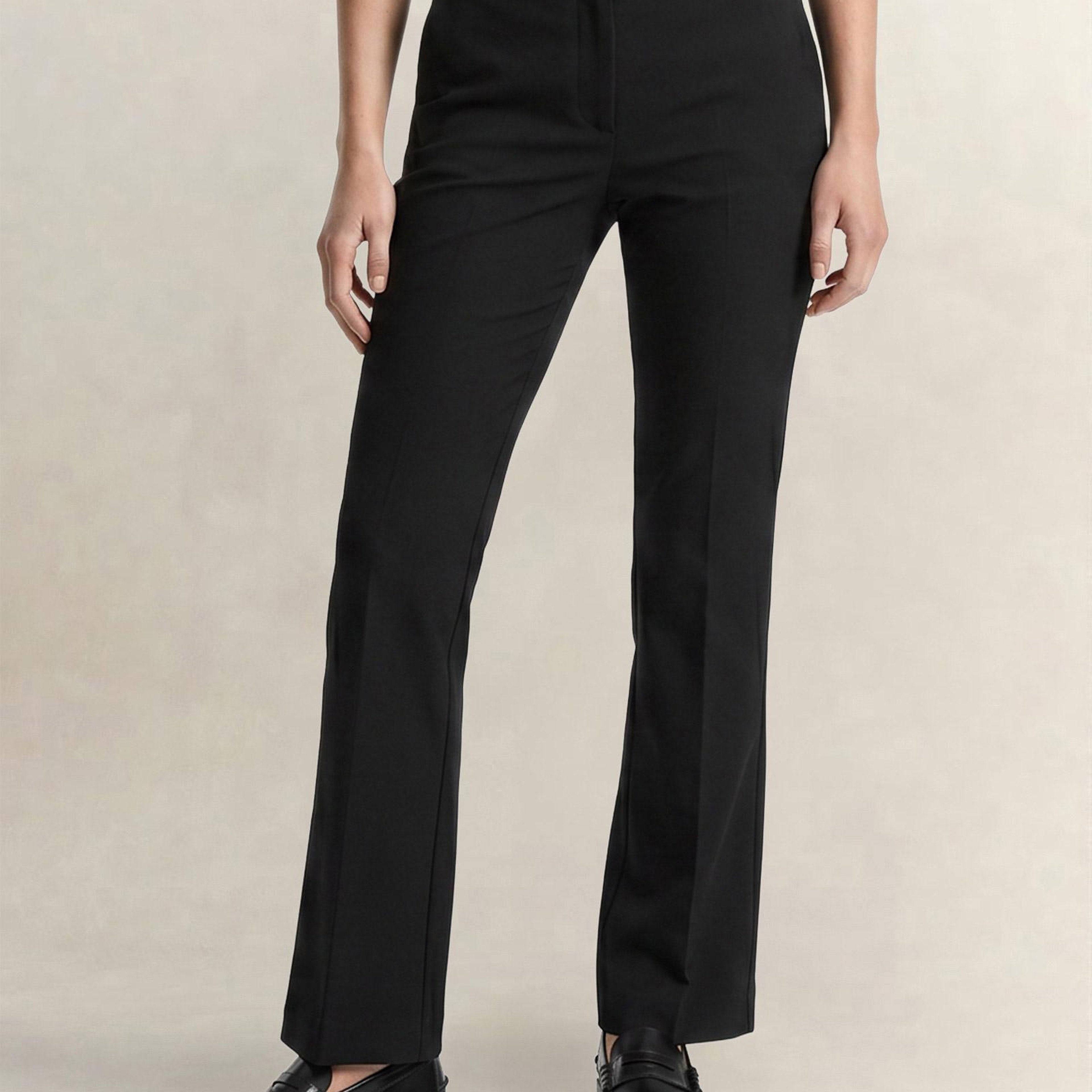 GANT Kadın Siyah Slim Fit Pantolon