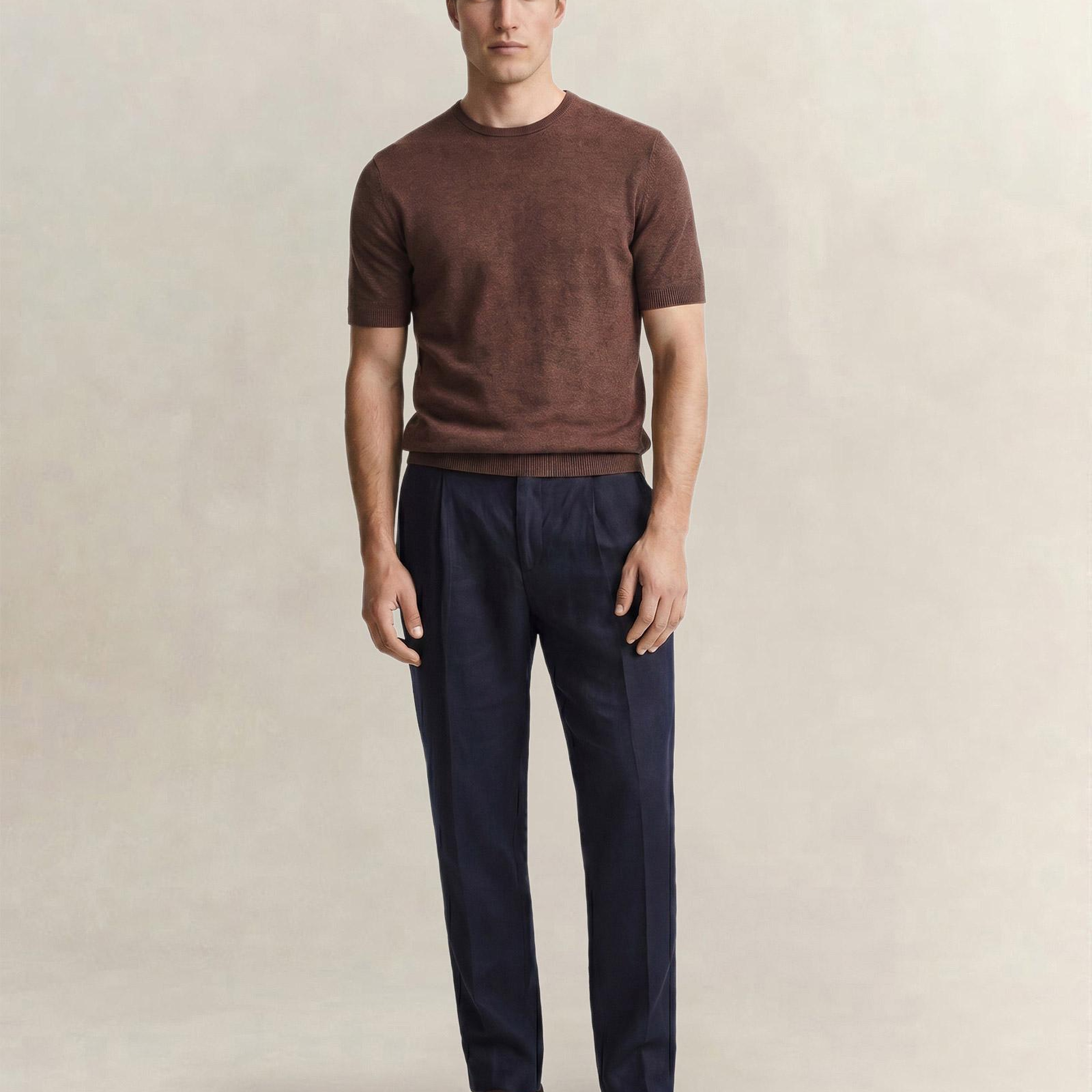 GANT Erkek Lacivert Regular Fit Pantolon