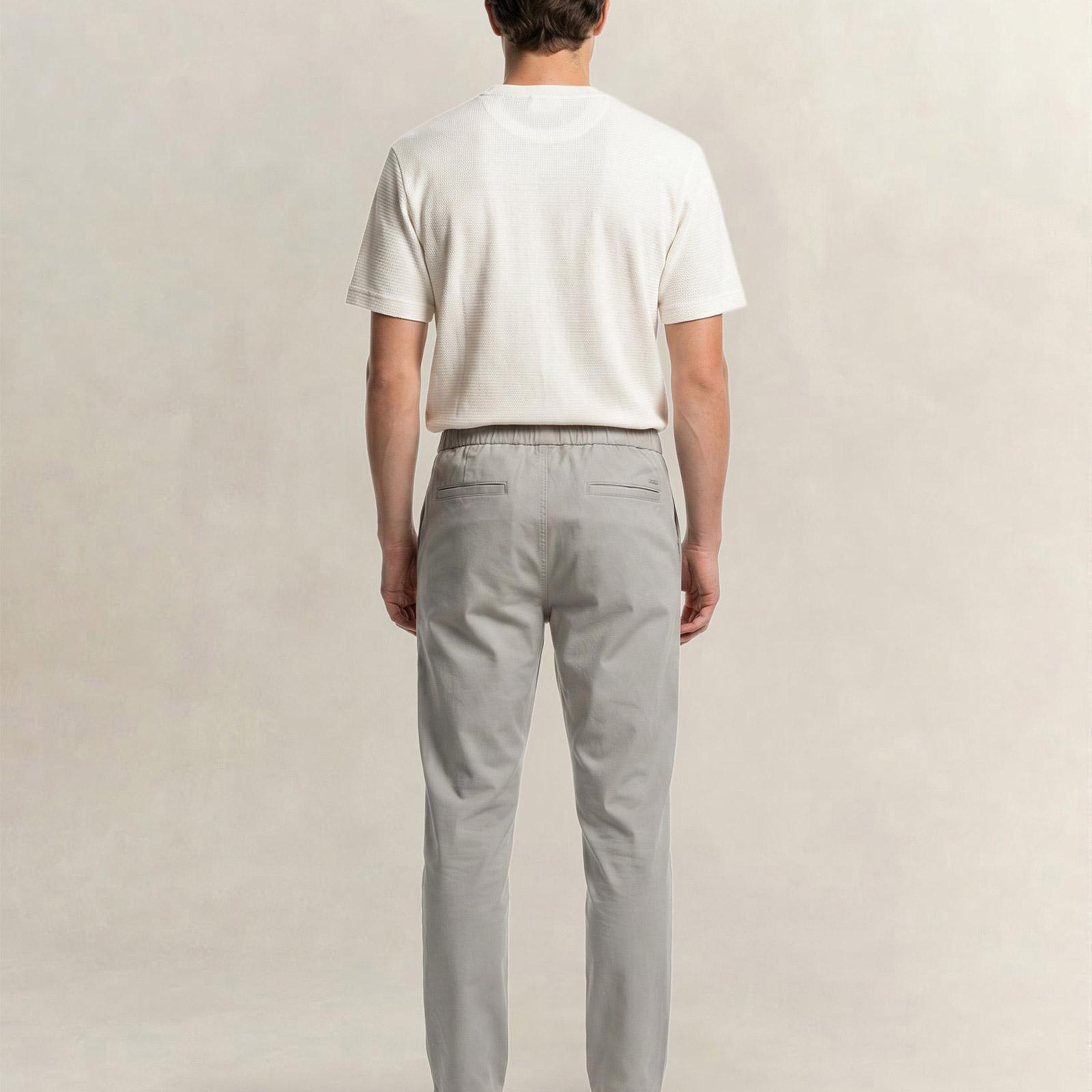 GANT Erkek Gri Regular Fit Jogger Pantolon