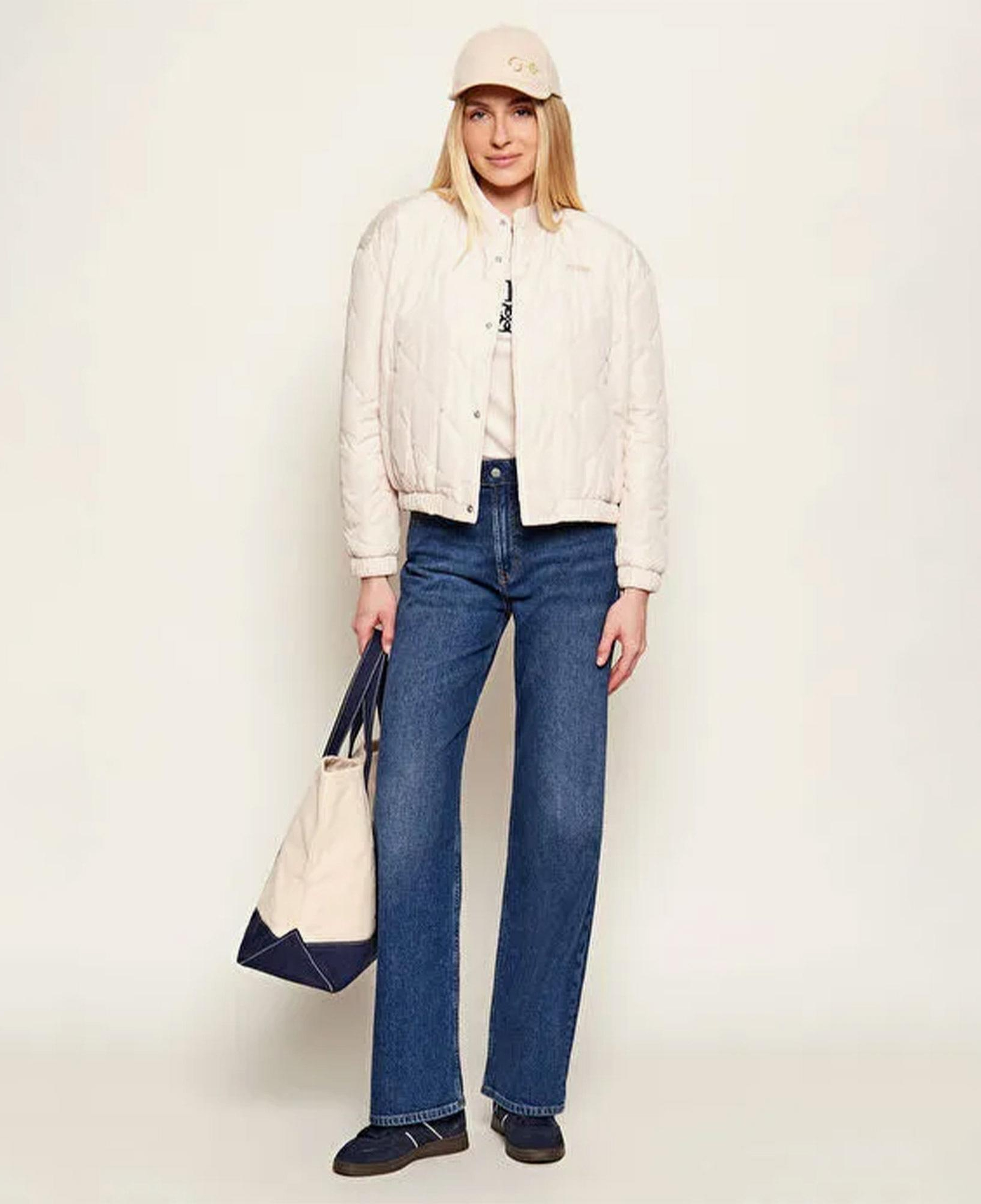 Guess Cecilia Aktif Kadın Krem Rengi Mont