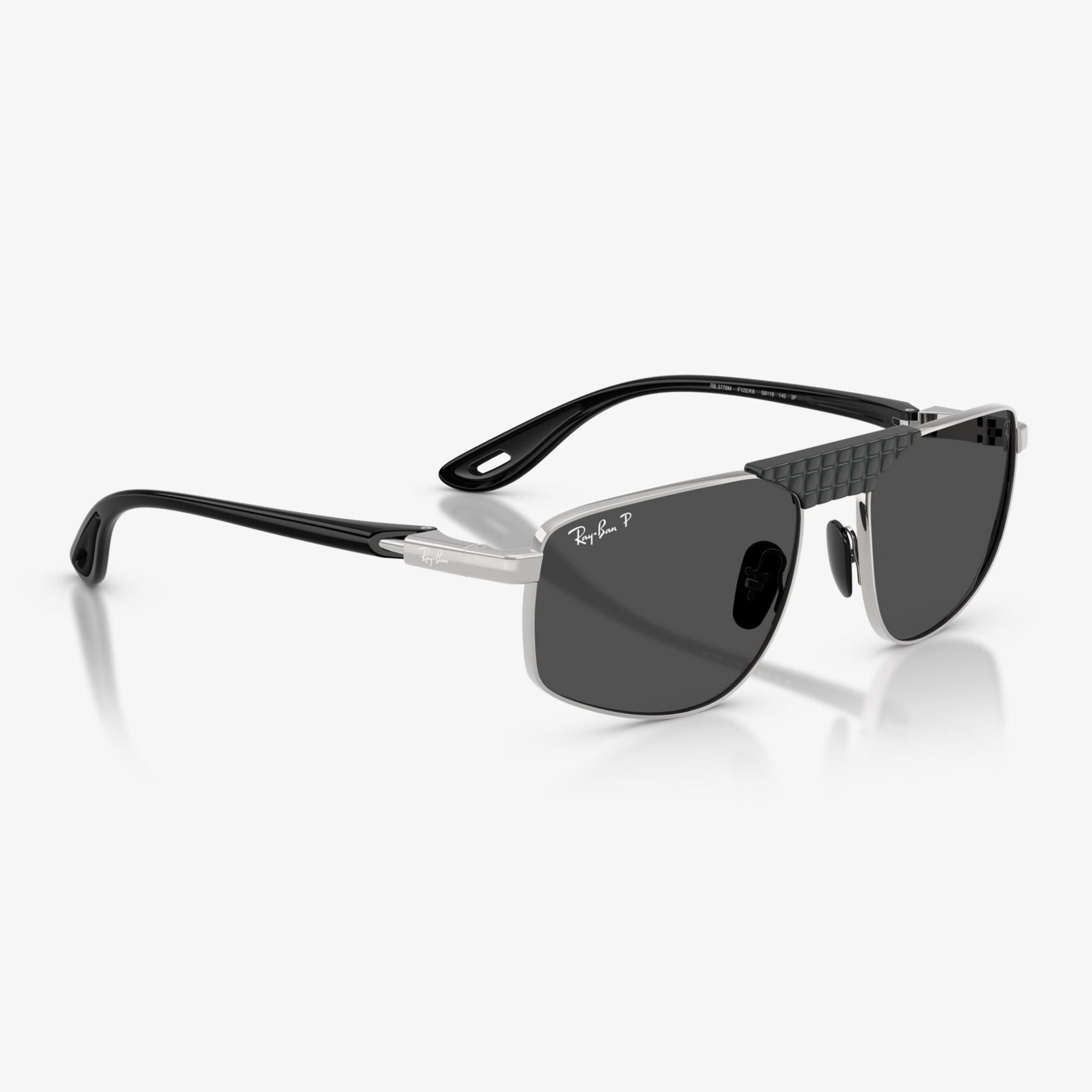 Ray-Ban RB3776M Unisex Gri Güneş Gözlüğü