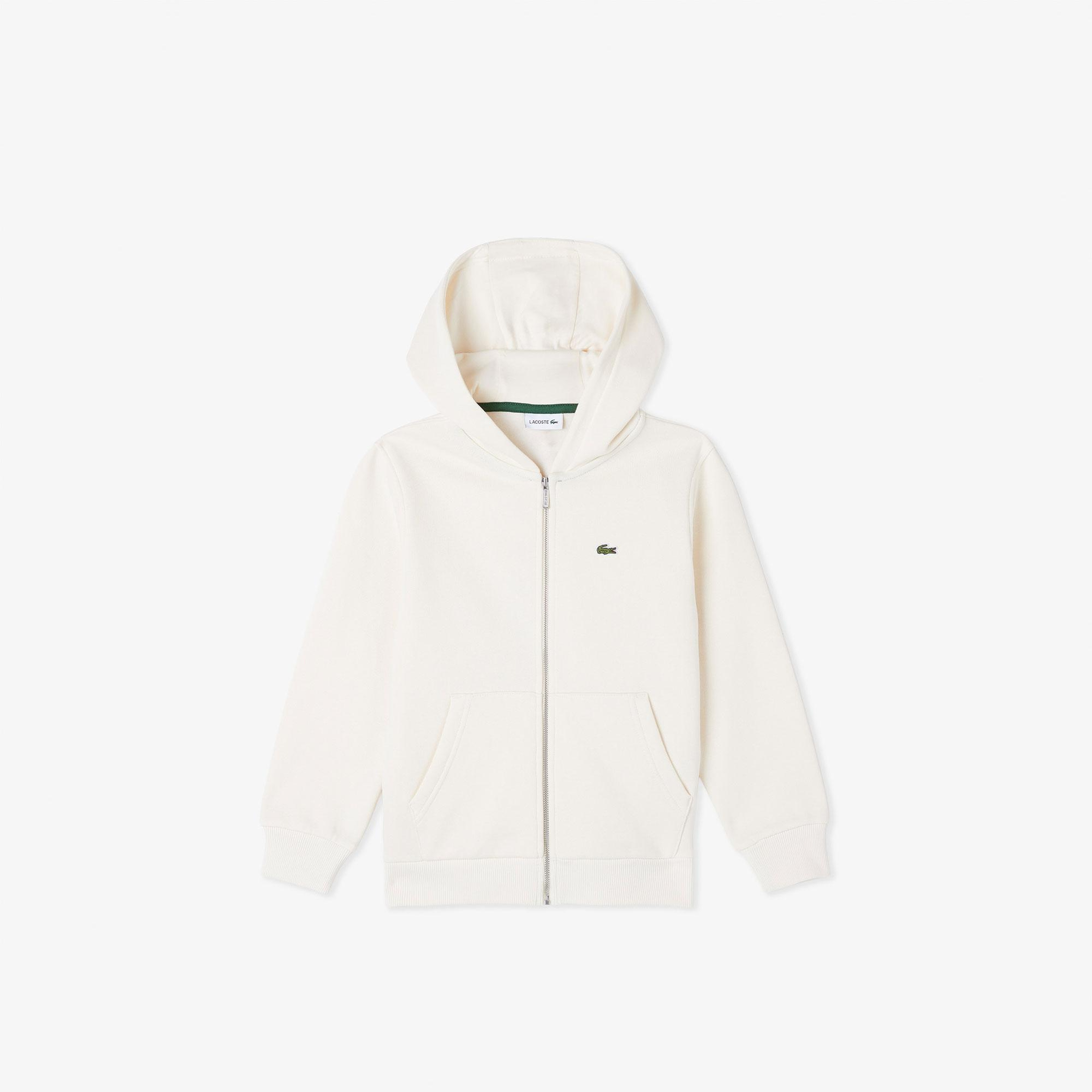 Çocuk Kapüşonlu Krem Sweatshirt