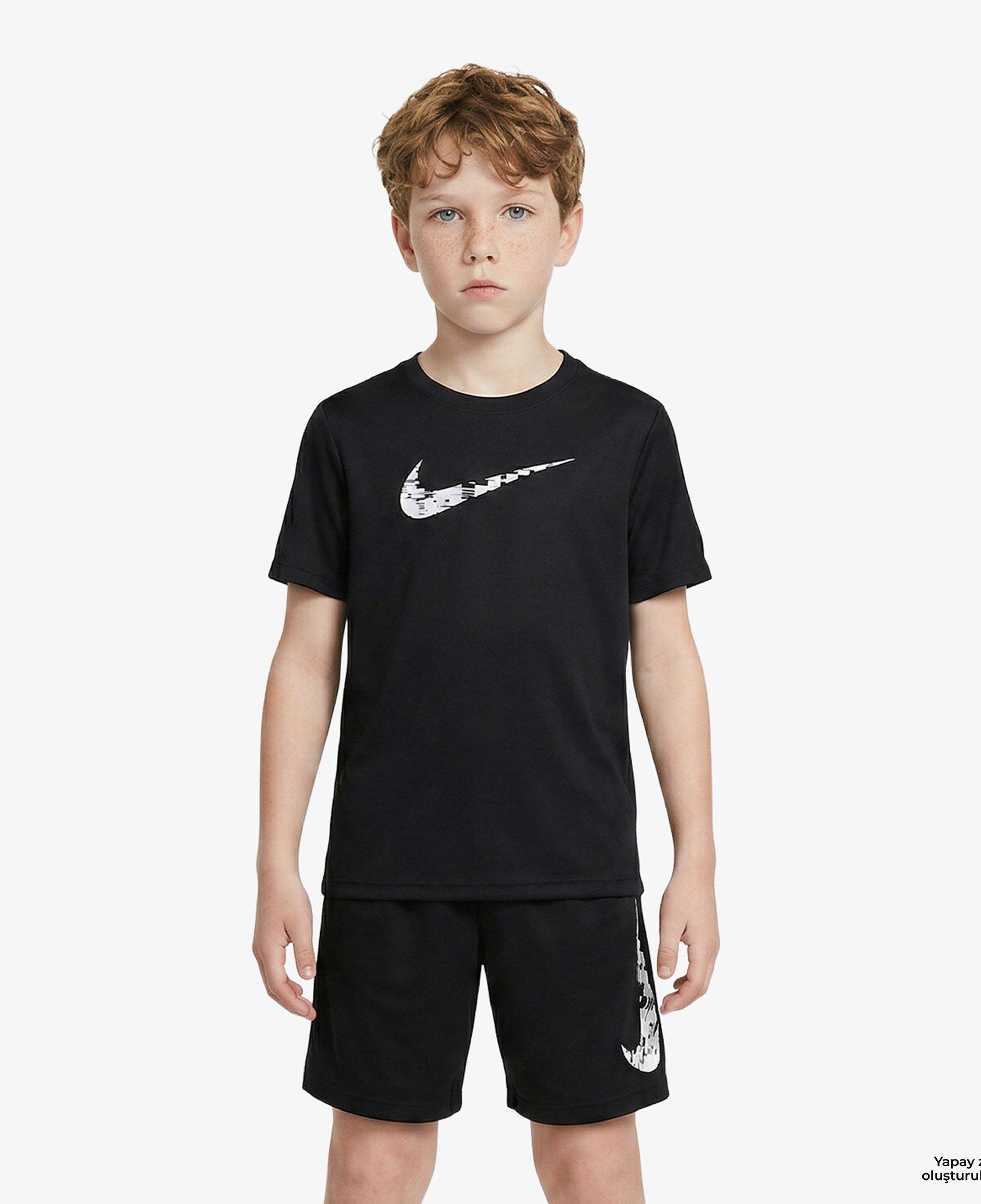 Nike Dri-Fit Trophy Çocuk Siyah T-Shirt