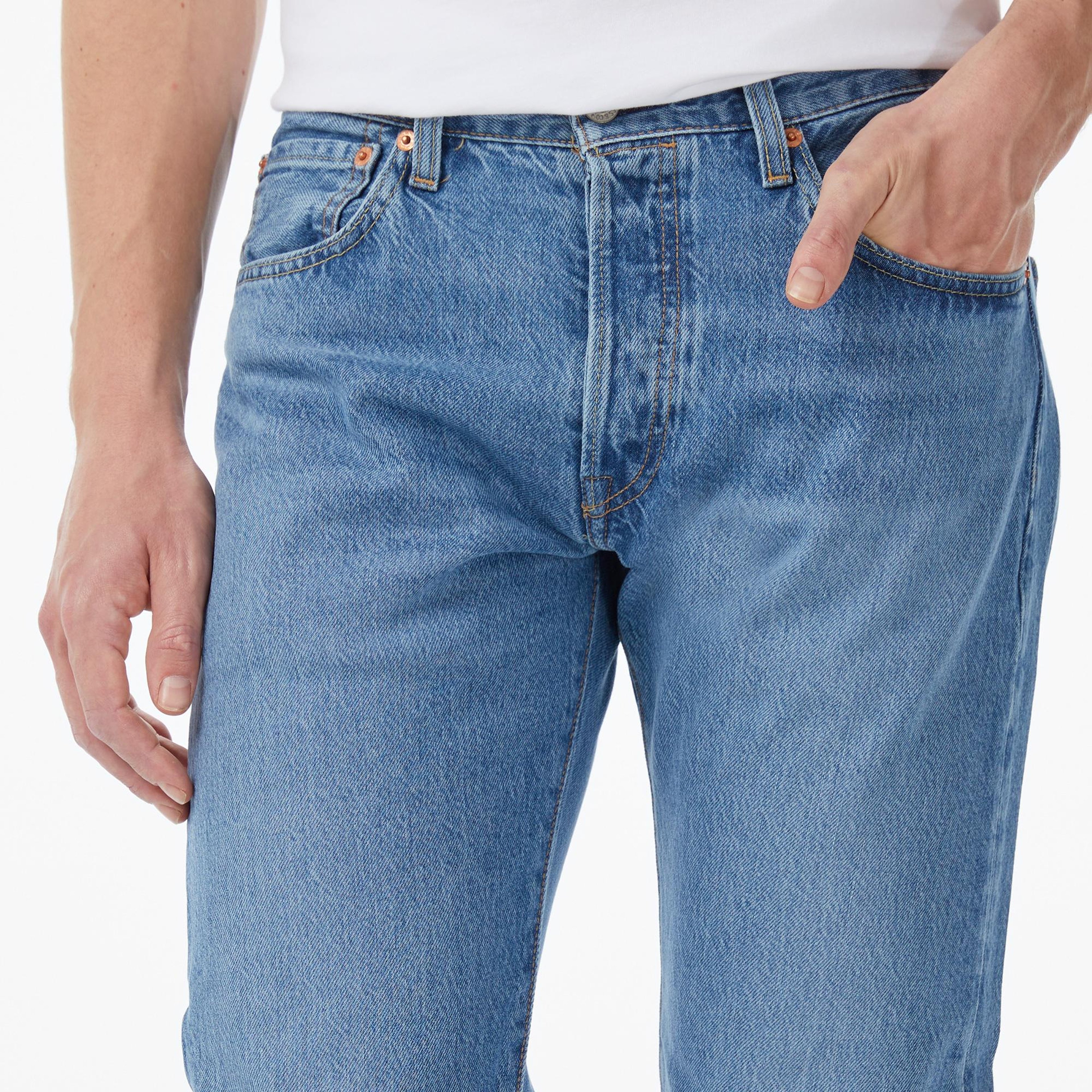 Levi's 501 Original Local Rinse Erkek Koyu Mavi Jean