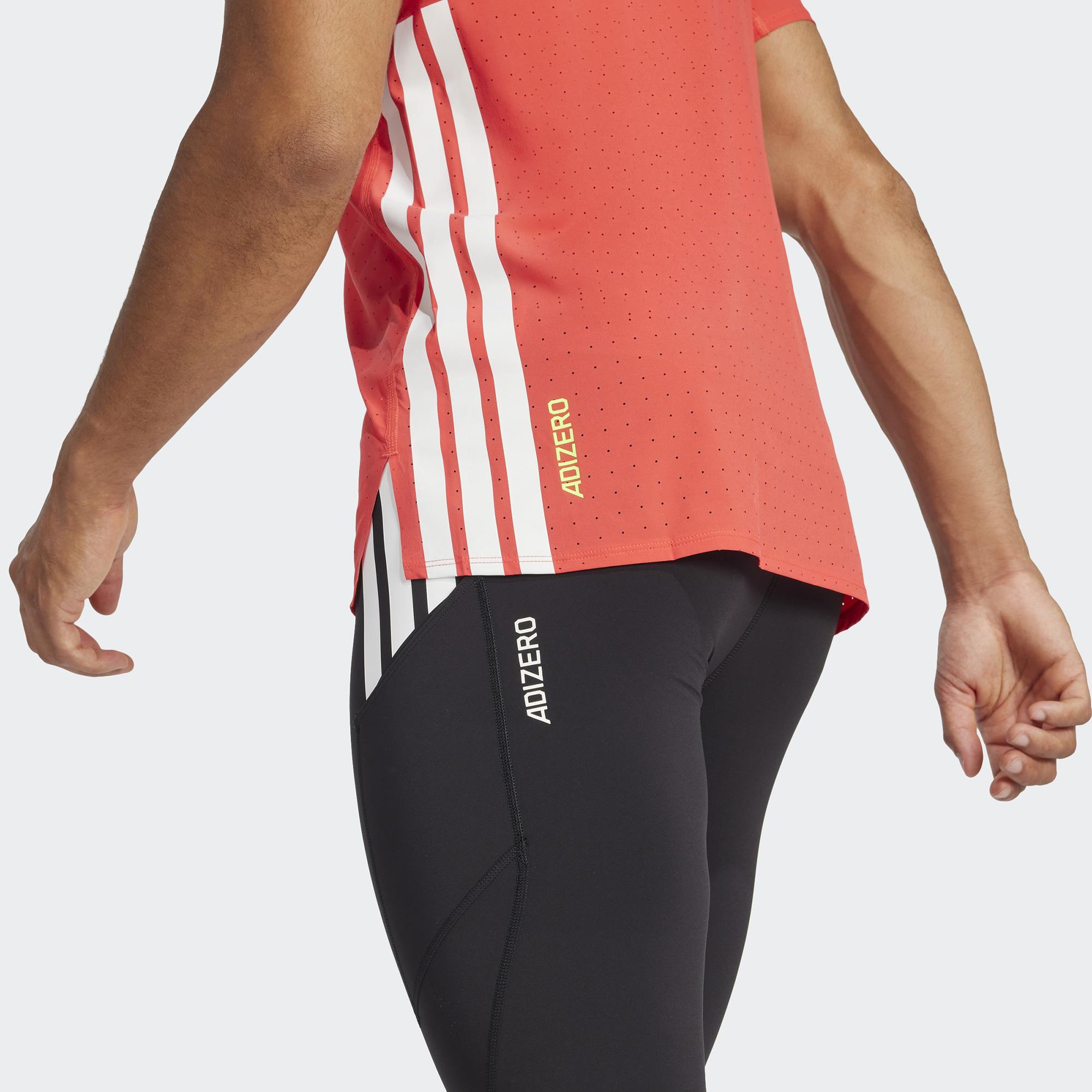 adidas Adizero Erkek Siyah Koşu Taytı