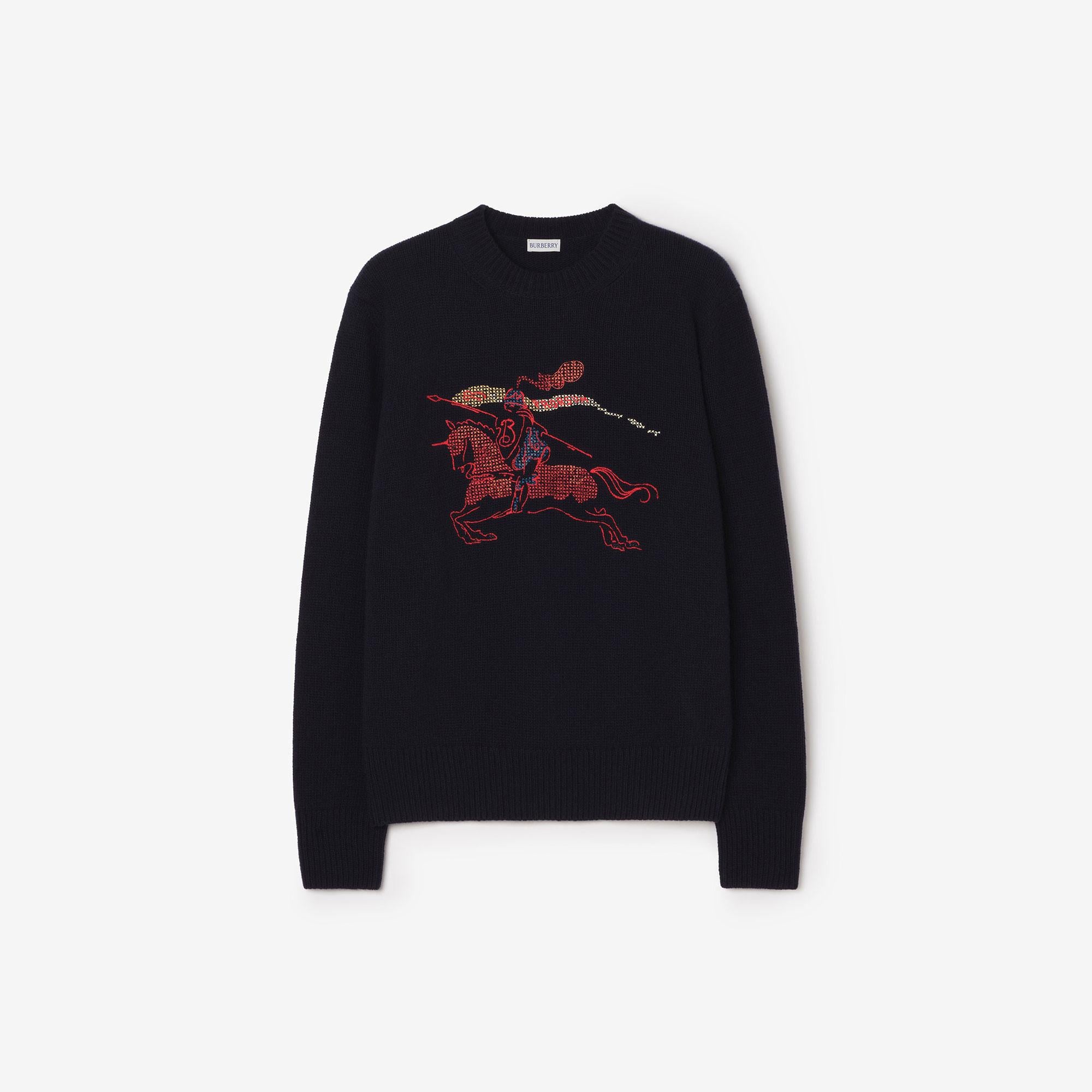 Burberry Bobby Erkek Lacivert Triko